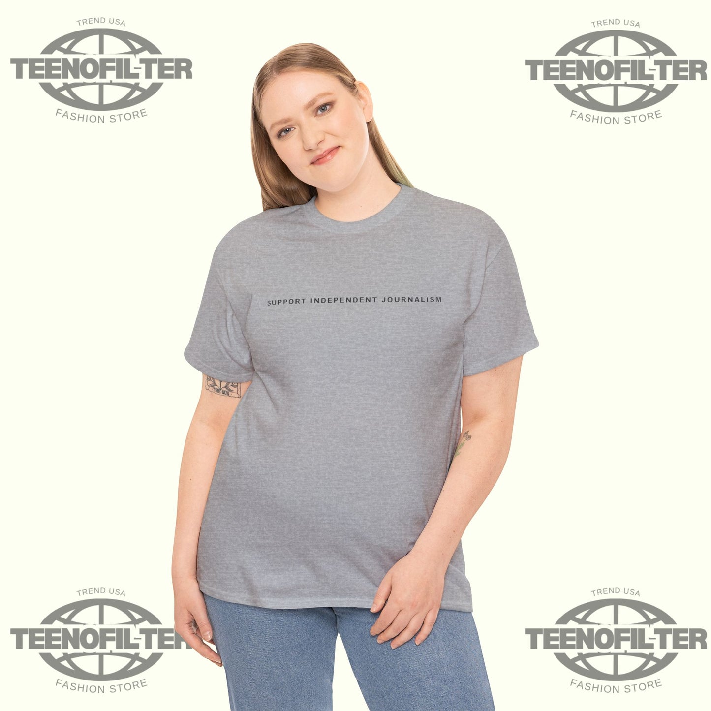 Support Independent Journalism T-Shirt - Tee No Filter