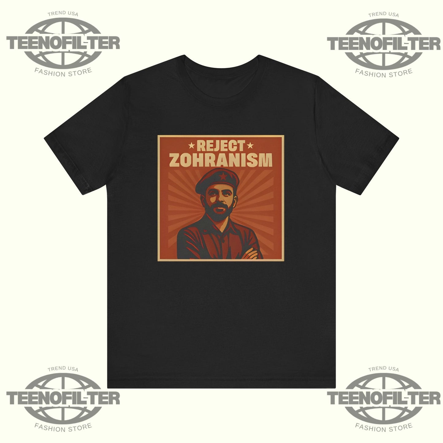 Zohran Mamdani Reject Zohranism T-Shirt Printify