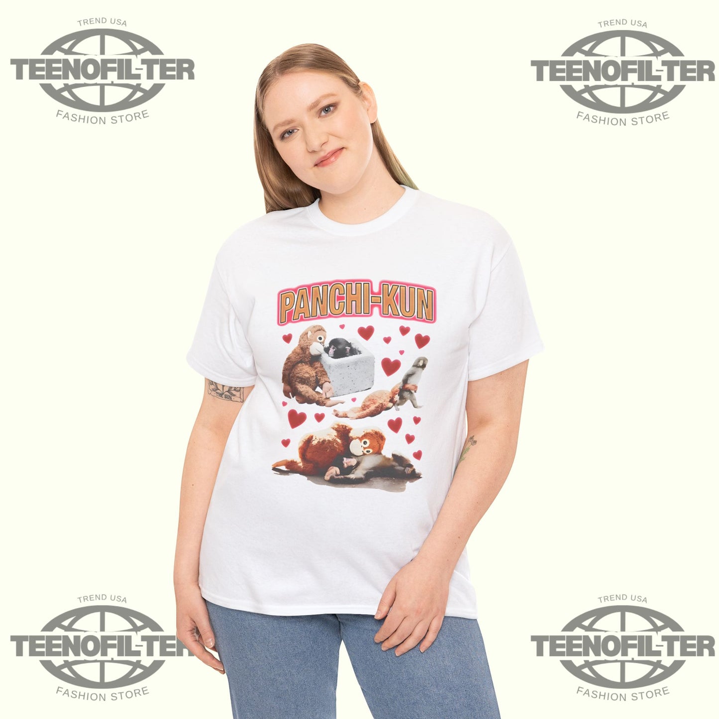 Panchi-Kun Rap T-Shirt - Tee No Filter