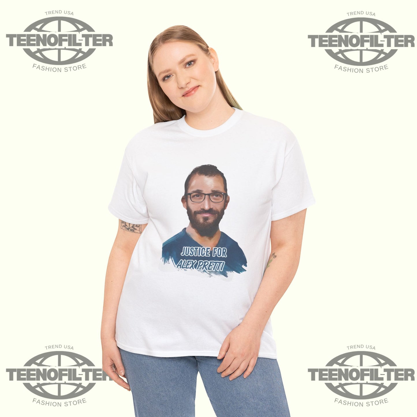 Justice for Alex Pretti T-Shirt - Tee No Filter
