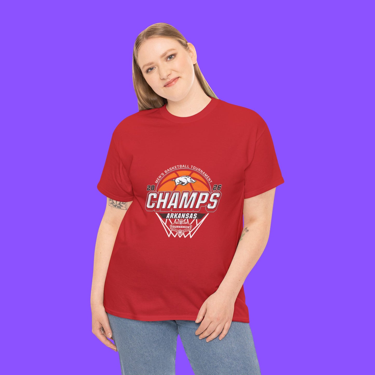 Arkansas Razorbacks Blue 84 Unisex 2026 SEC Shirt
