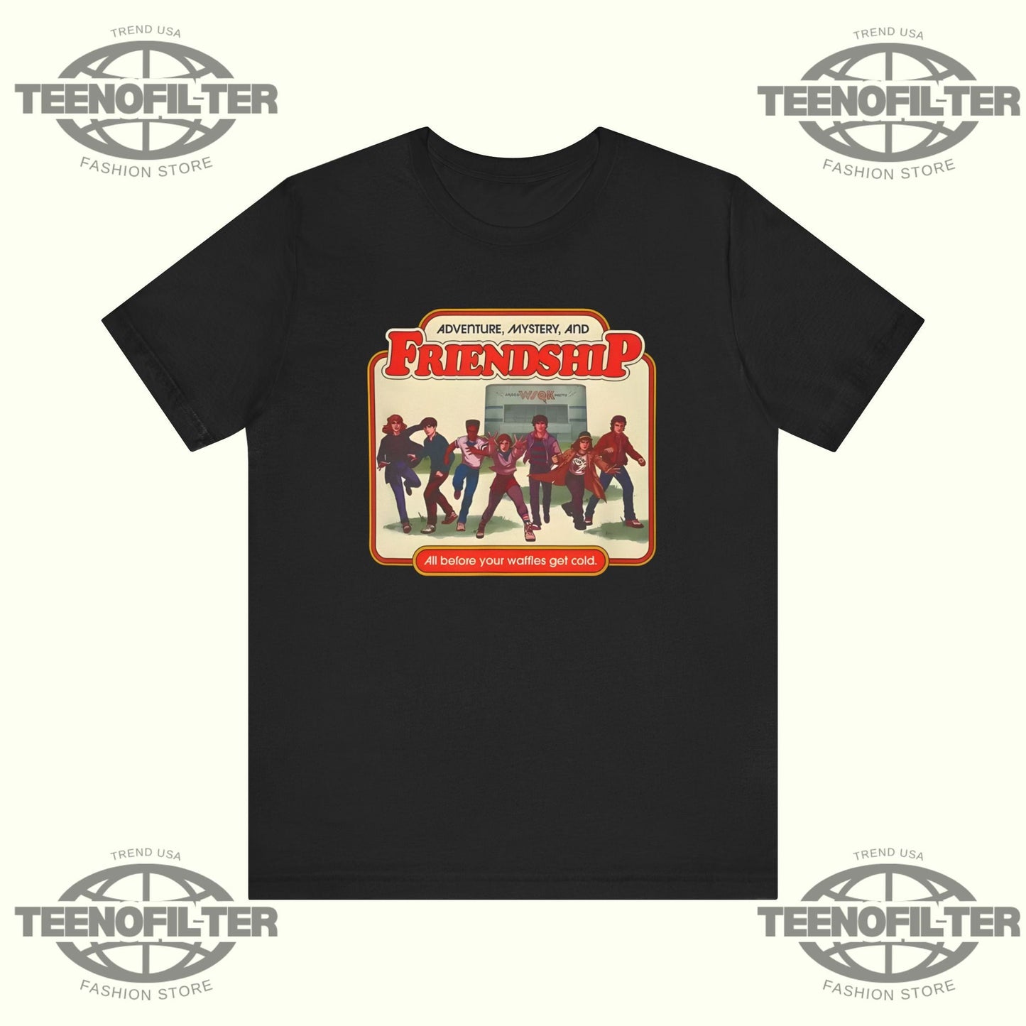 Stranger Things Saturday Morning T-Shirt Printify