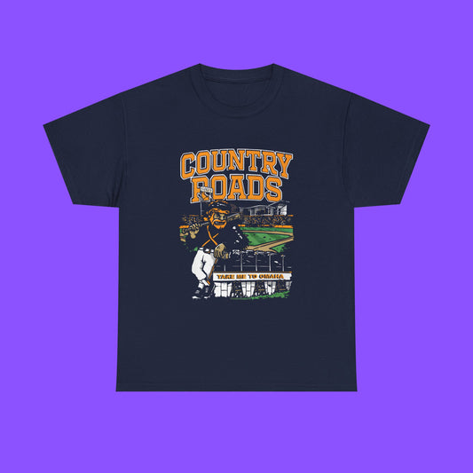 Country Roads Take Me To Omaha Shirt
