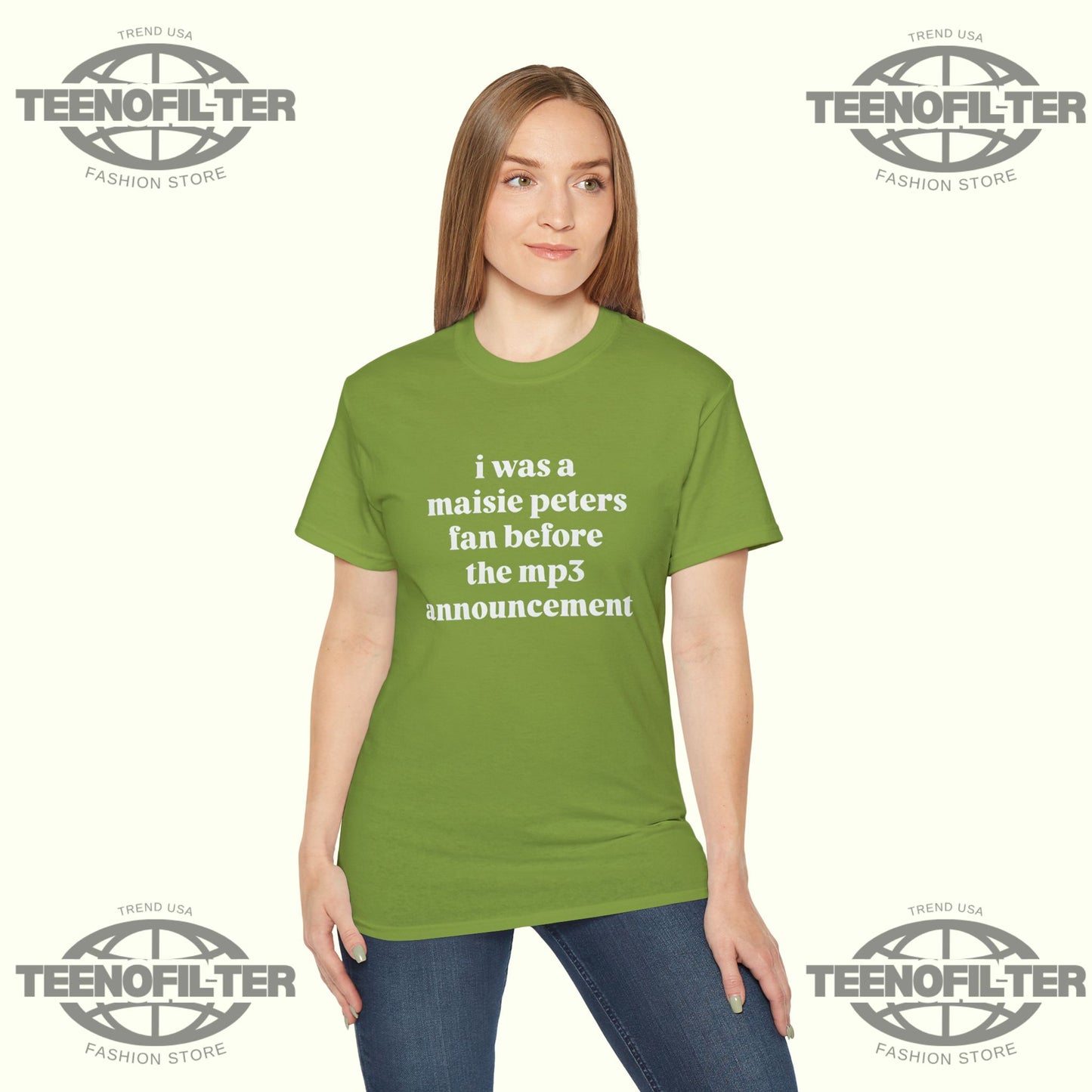 I Was a Maisie Peters Fan Before the MP3 Announcement T-shirt - Tee No Filter