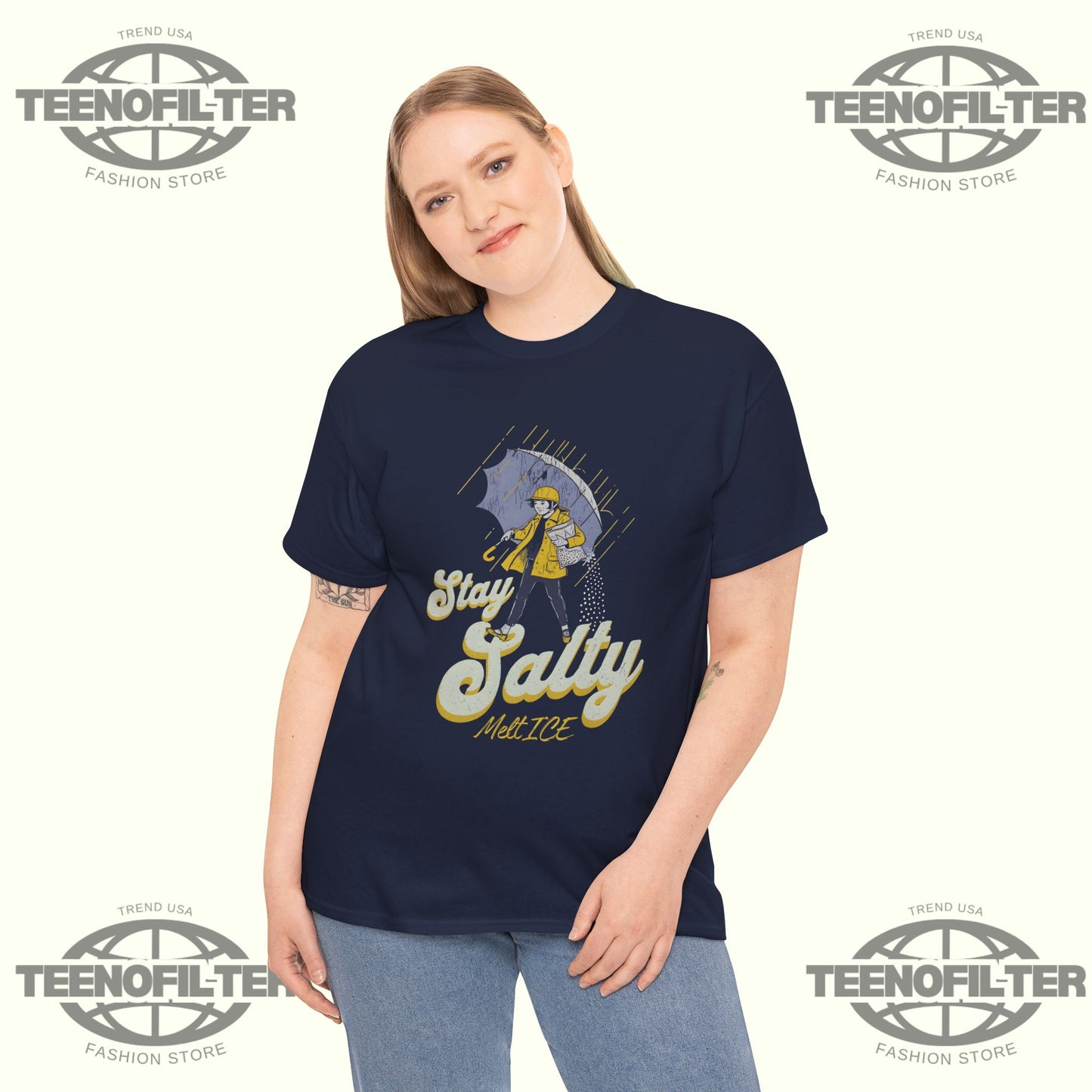 Stay Salty Melt Ice T-Shirt - Tee No Filter