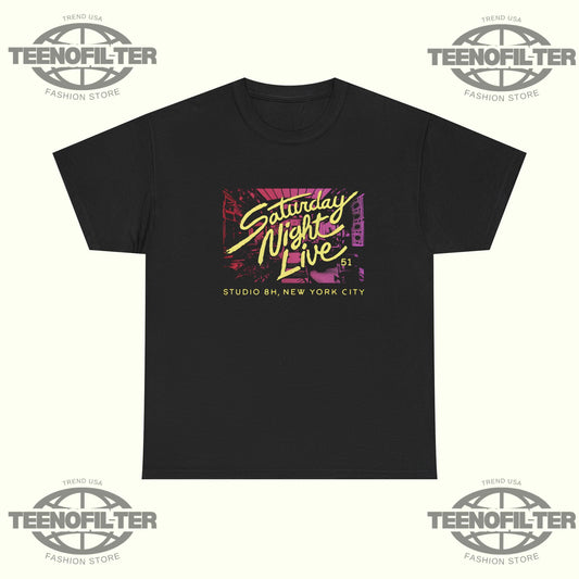 Connor Storrie Mumford & Sons February 28 2026 Neon SNL After Hours T-Shirt