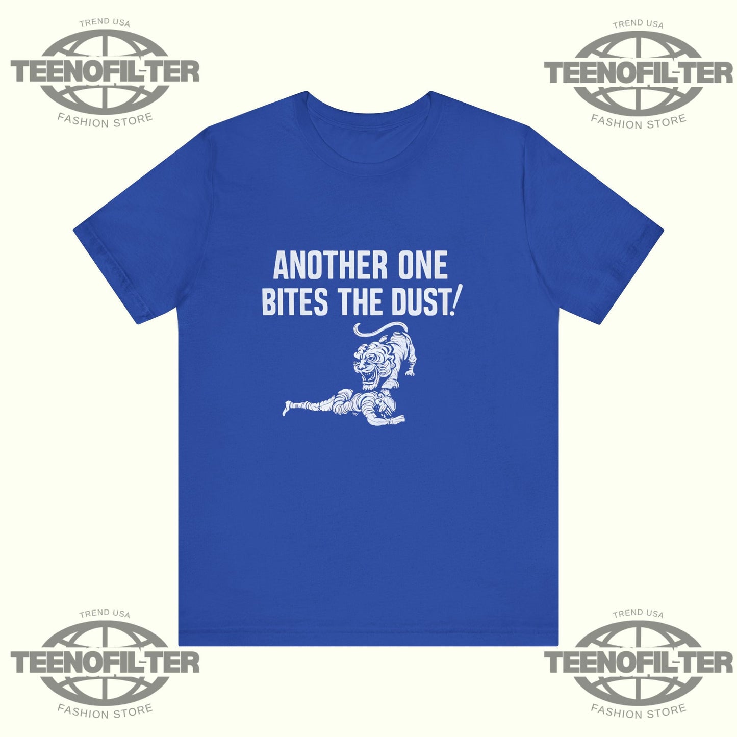 Another One Bites The Dust T-Shirt – Detroit Rock x Football Edition Printify