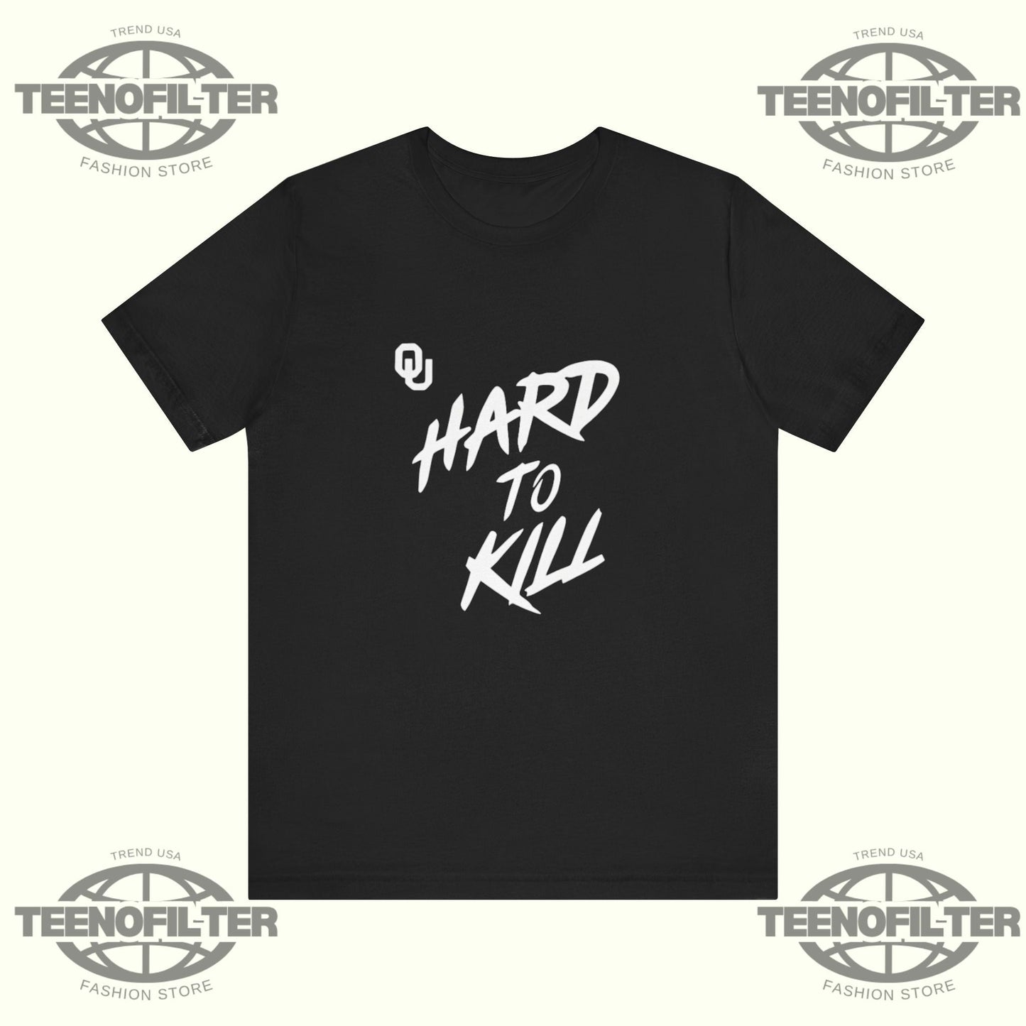 Oklahoma Football Taylor Wein Hard To Kill T-Shirt Printify