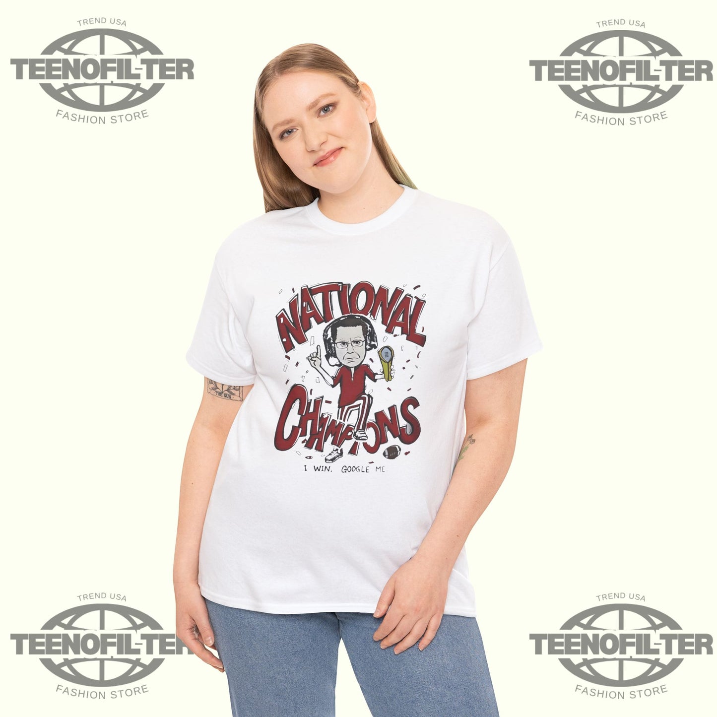 Indiana Hoosiers CFP 2025 National Champions In Coach I Win, Google Me Viral Victory T-Shirt - Tee No Filter