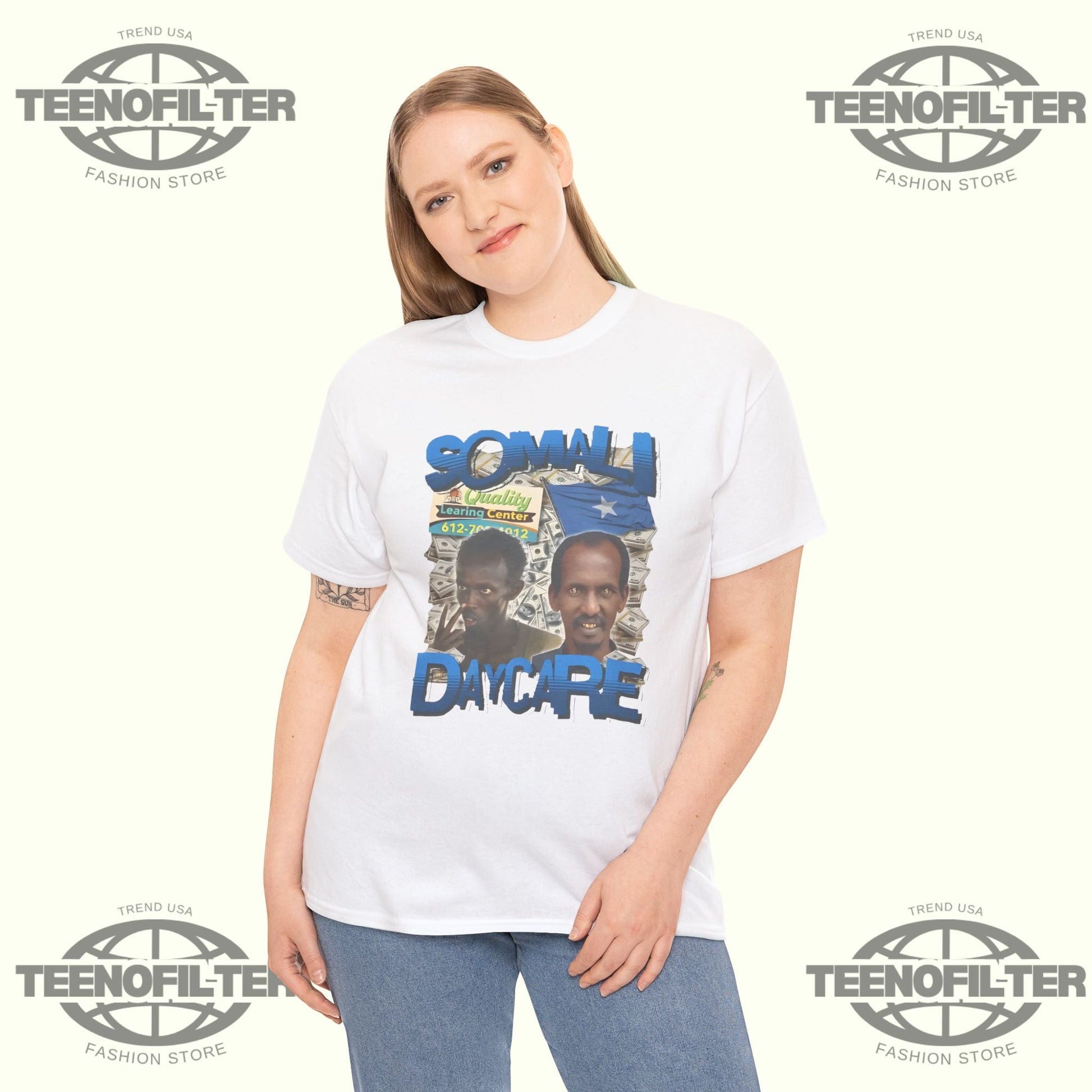 Somali Daycare T-shirt Printify