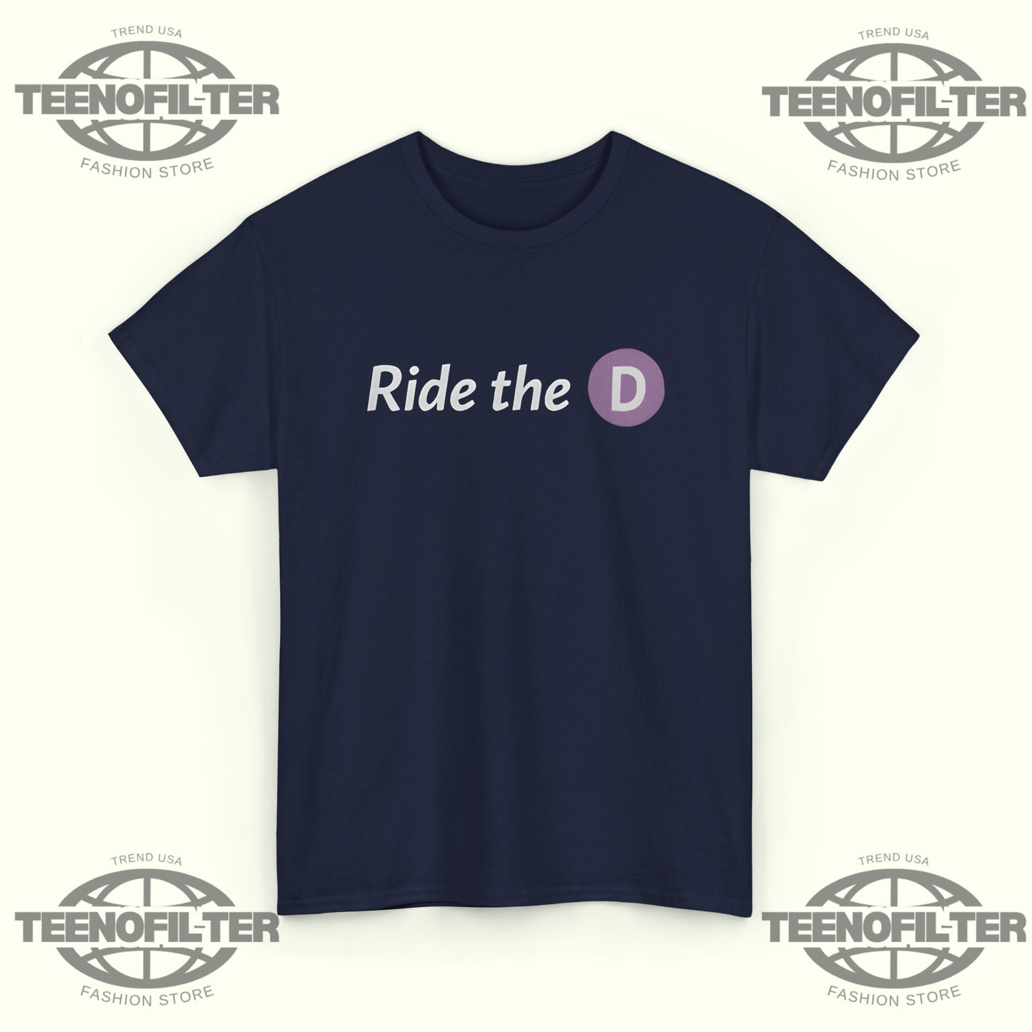 Ride the D T-Shirt - Tee No Filter
