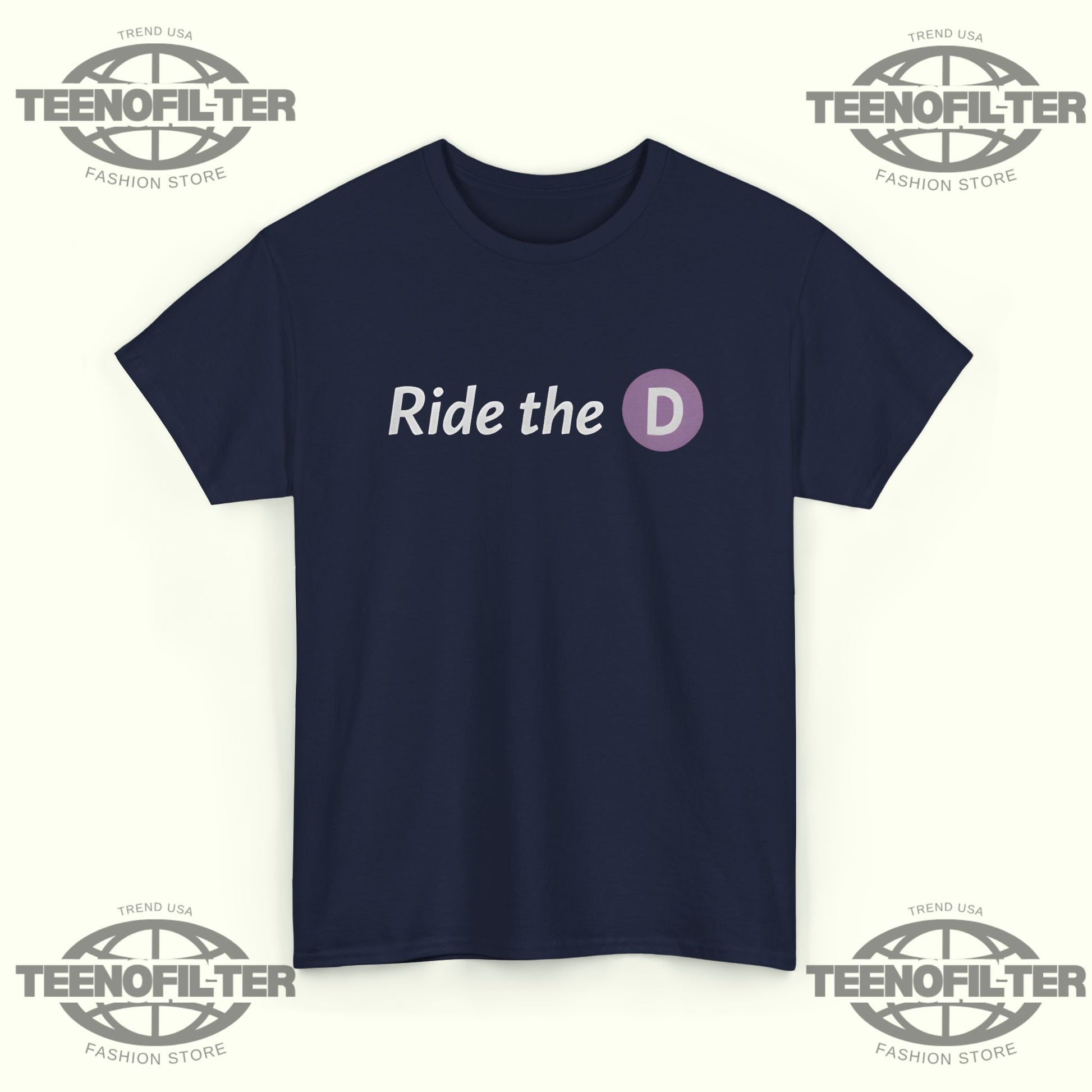 Ride the D T-Shirt - Tee No Filter