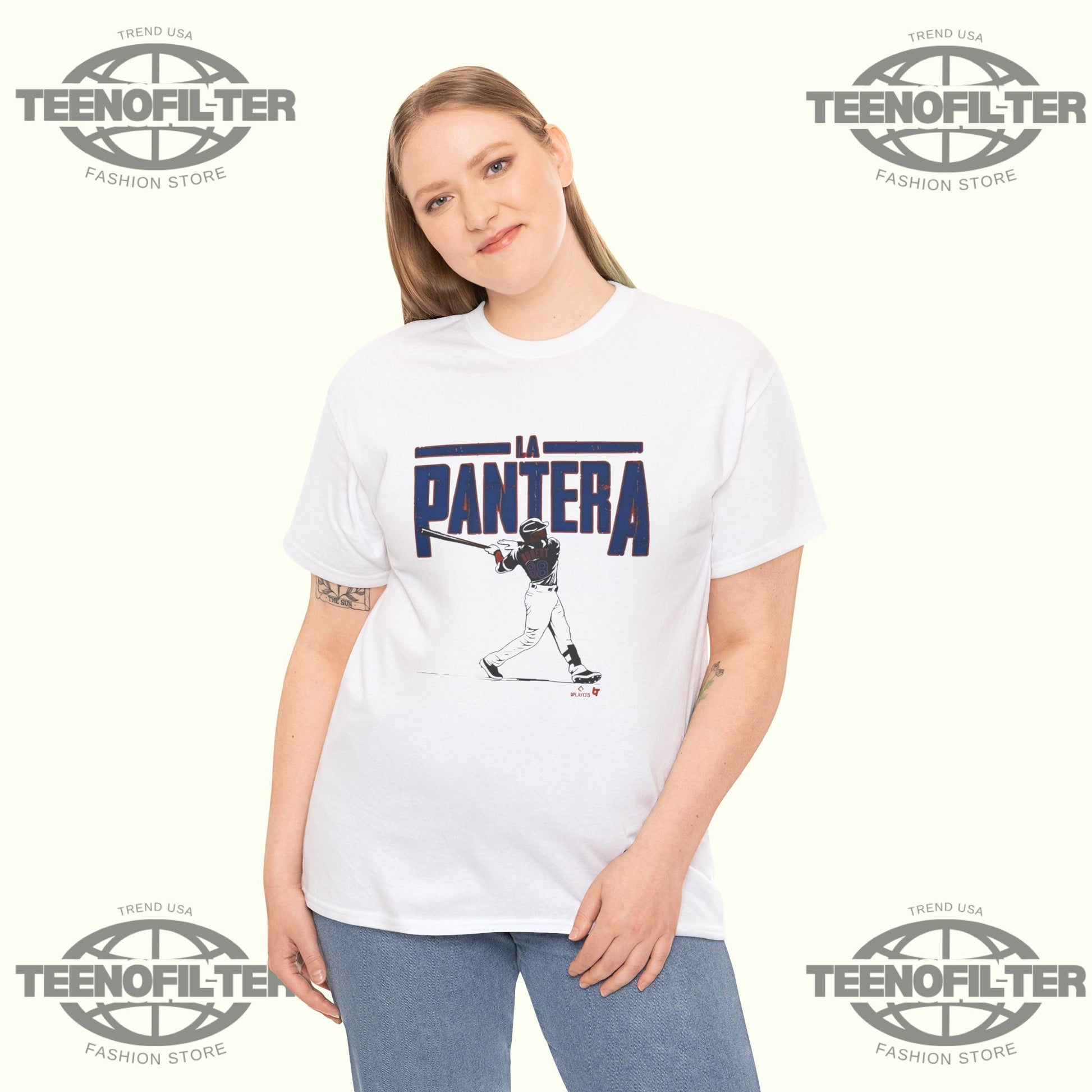 Luis Robert Jr La Pantera Queens T-Shirt - Tee No Filter