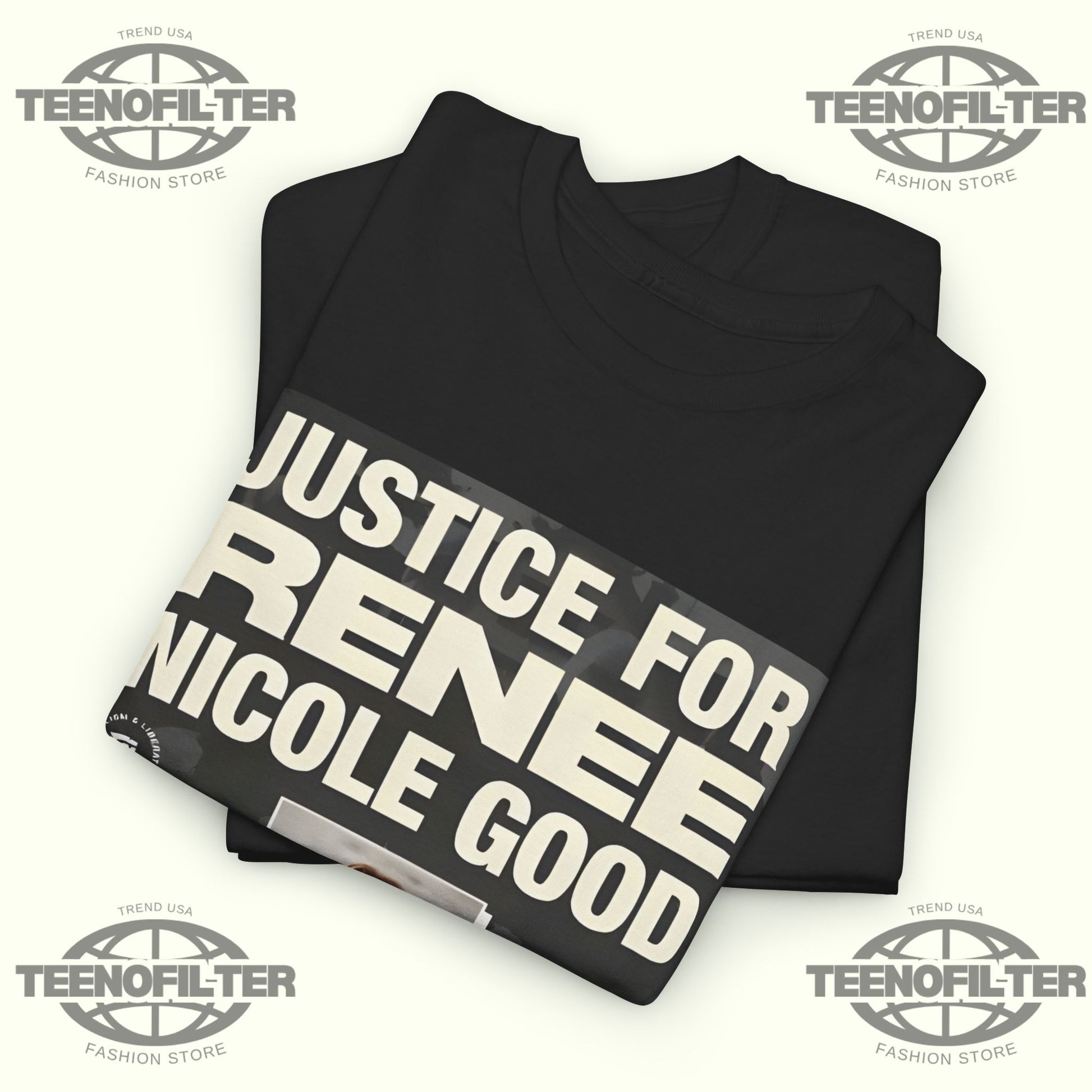 Justice for Renee Nicole Good T-Shirt – Raise Your Voice, Honor Her Memory, Demand Accountability - Tee No Filter