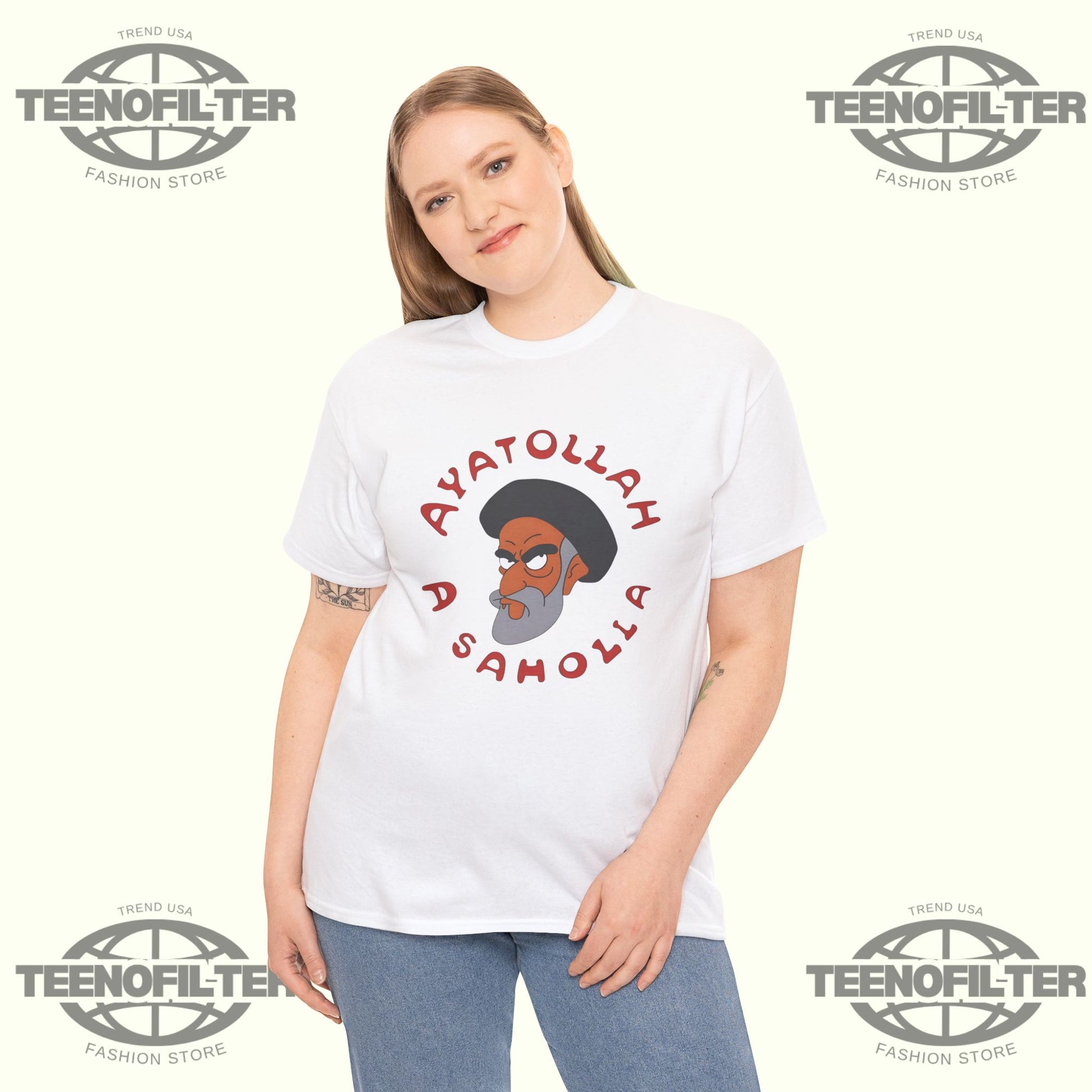 Simpsons Ayatollah T-Shirt – Deep Cut Retro Cartoon Reference Tee for True Fans - Tee No Filter