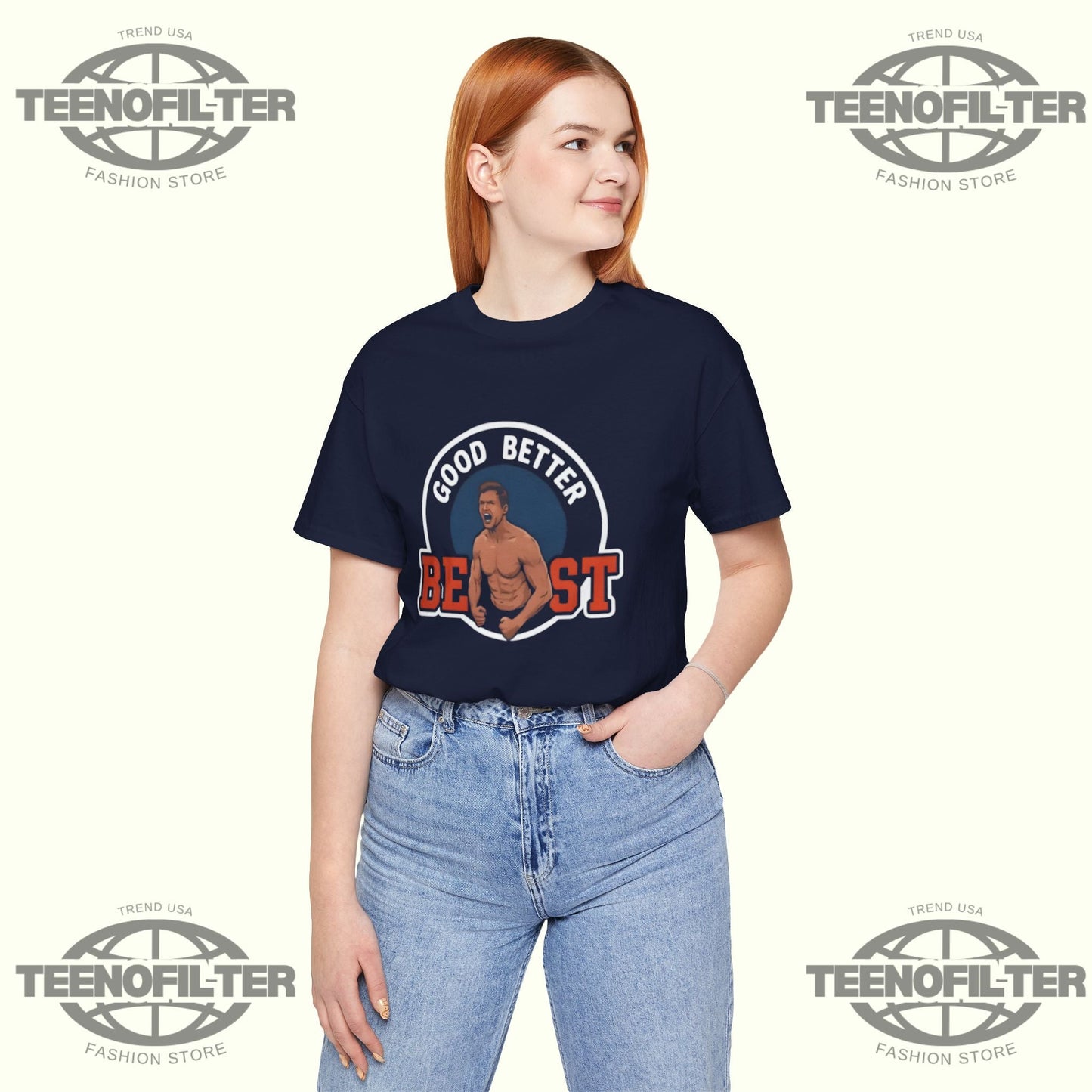 Ben Johnson Good Better Best Bears T-Shirt Printify
