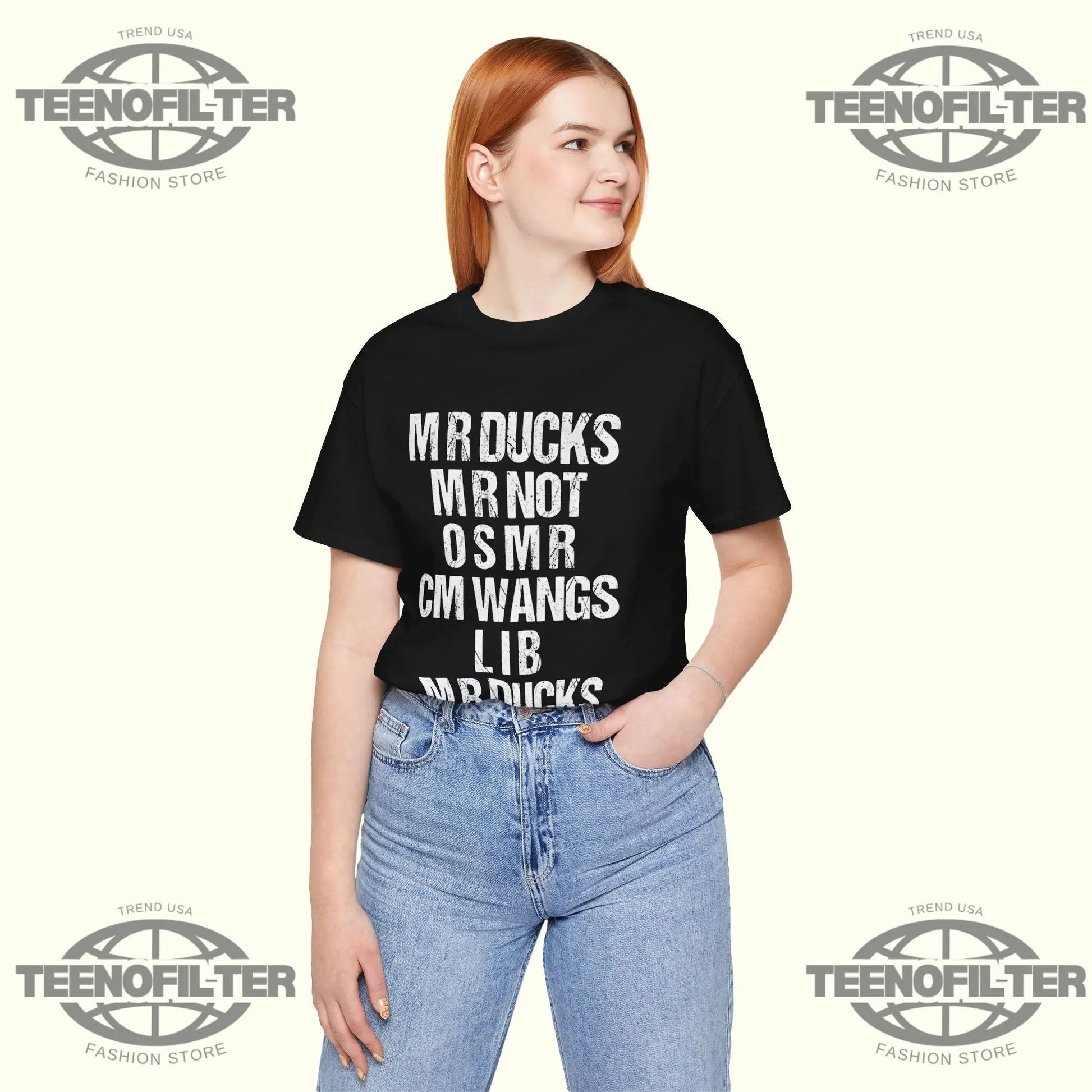 Mr Ducks Mr Not Osmr Cm Wangs Lib Mr Ducks T-Shirt Printify