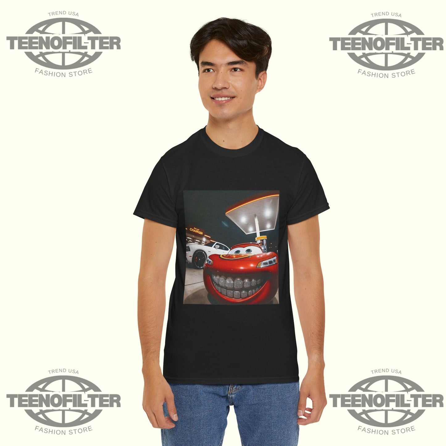 Lightning McQueen Grillz T-Shirt - Tee No Filter