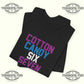 Cotton Candy Six Seven Baseball T-Shirt Printify