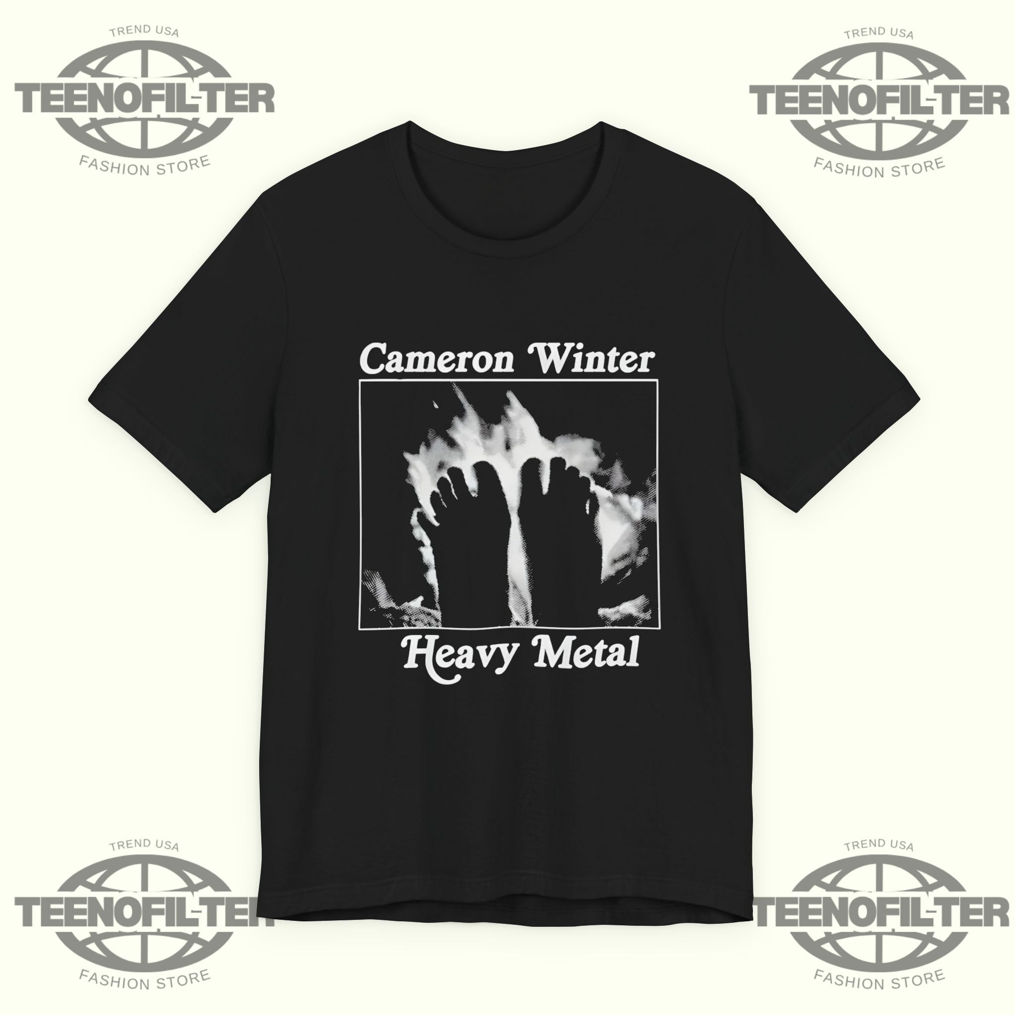 Cameron Winter Heavy Metal T-Shirt
