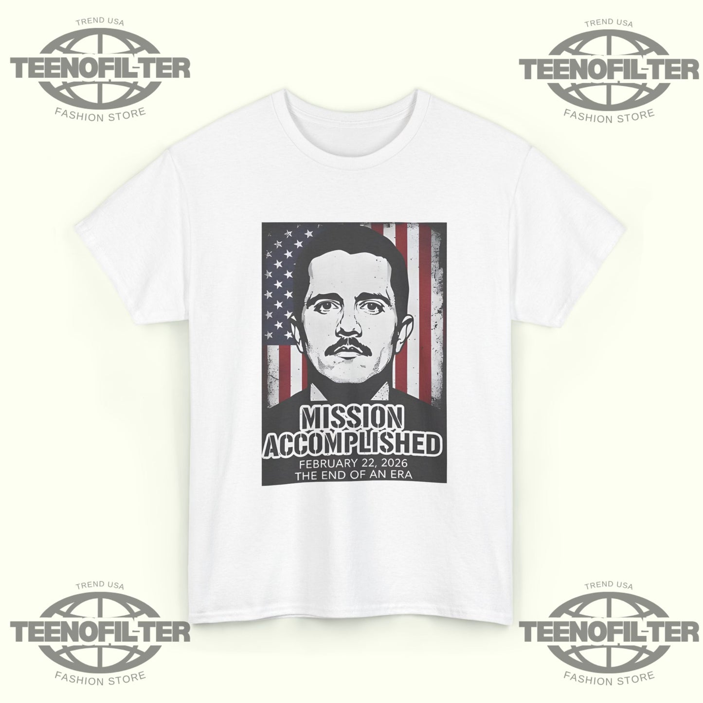 El Mencho Justice Served – Mission Accomplished Statement T-Shirt - Tee No Filter