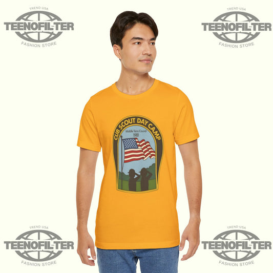 Cub Scout Day Camp Middle Tenn. Council 1981 T-Shirt Printify