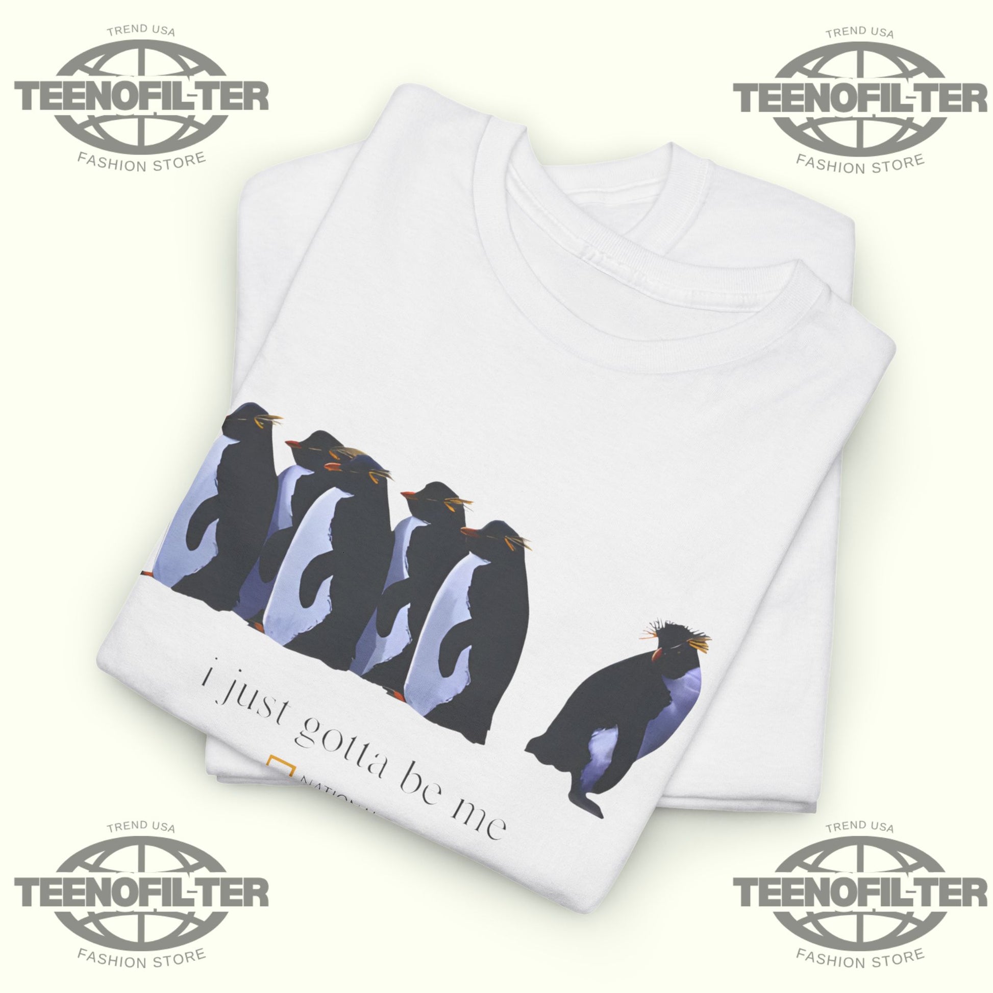 I Just Gotta Be Me Nihilist Penguin T-Shirt - Tee No Filter