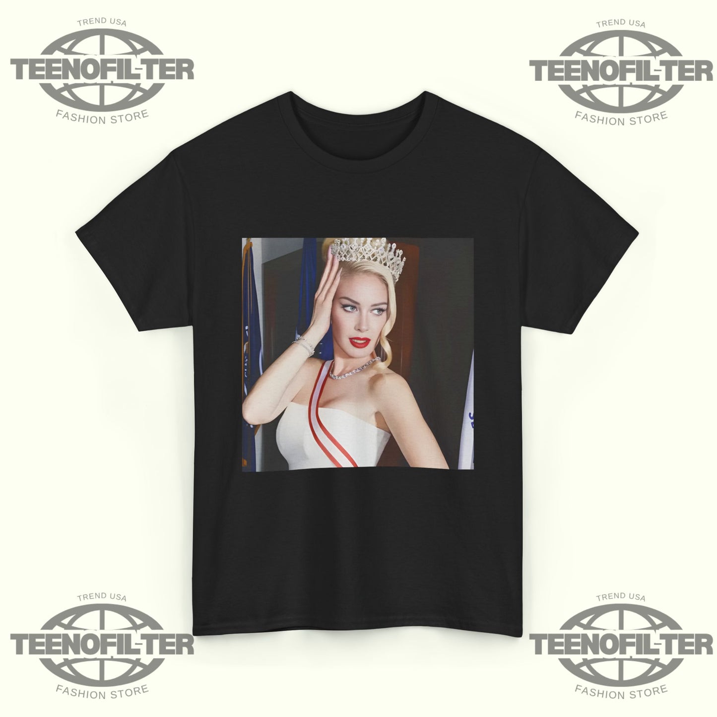 Spencer Pratt Heidi Montag Heidiwood Glam Iconic Reality Royalty T-Shirt - Tee No Filter