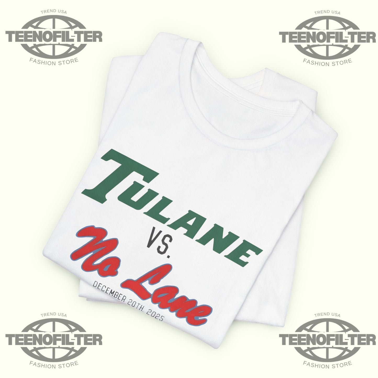 Tulane vs No Laine T-Shirt Printify