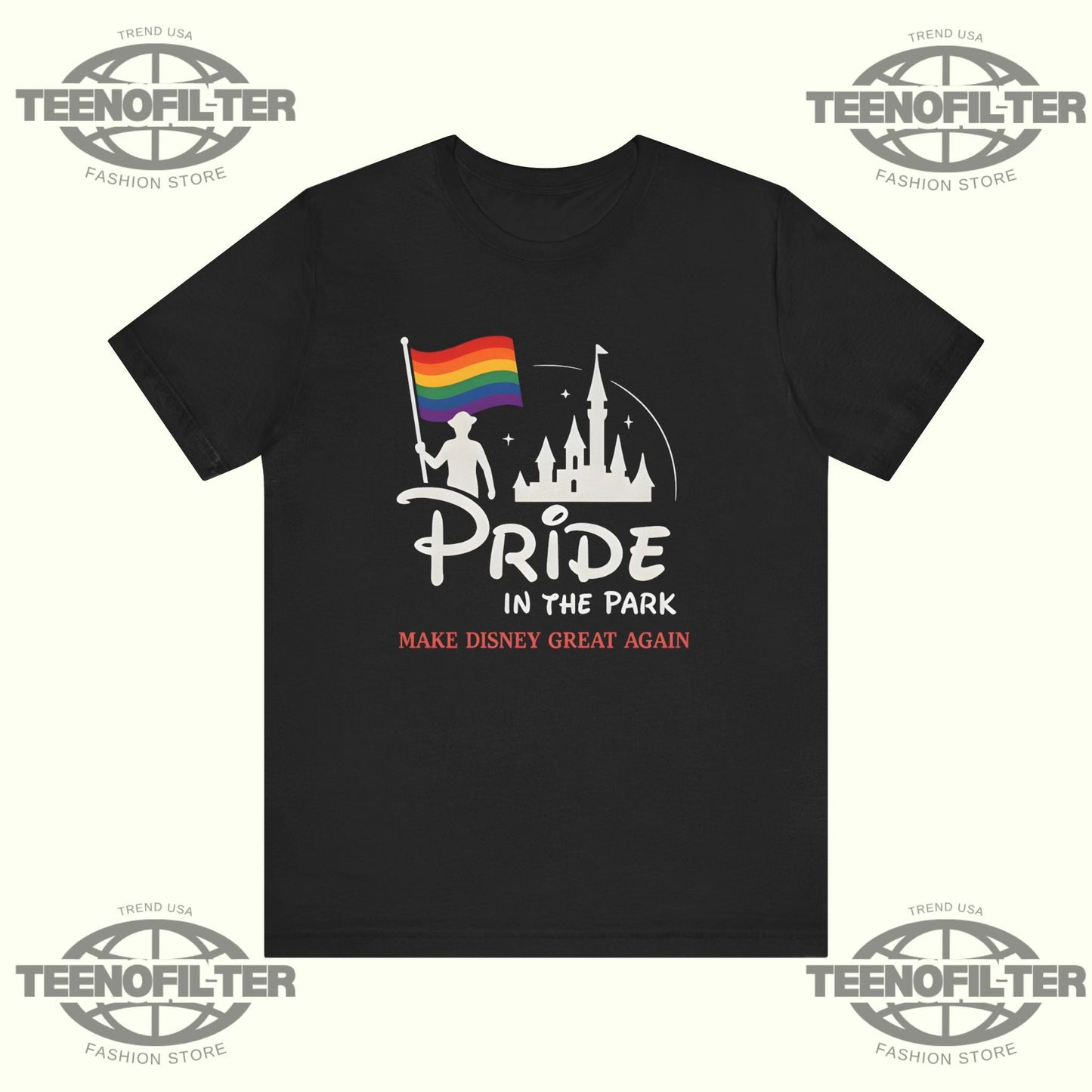 Pride In The Park Make Disney Affordable Again T-Shirt Printify