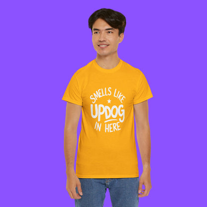 Shrinking Jimmy Smells Like Updog In Here Shirt