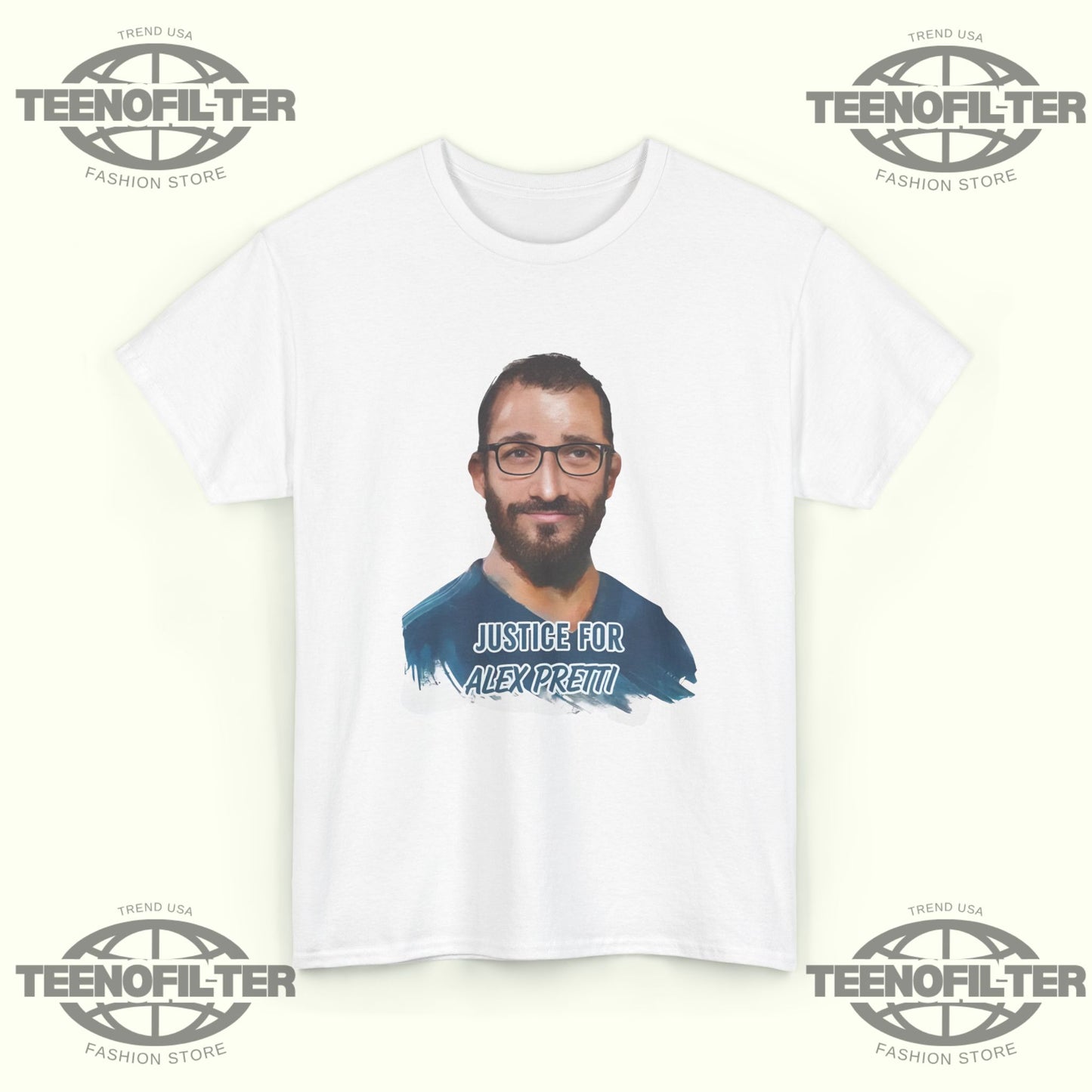 Justice for Alex Pretti T-Shirt - Tee No Filter