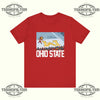 Ohio Vs Michigan Rivalry Script Ohio On Big M T-Shirt Printify