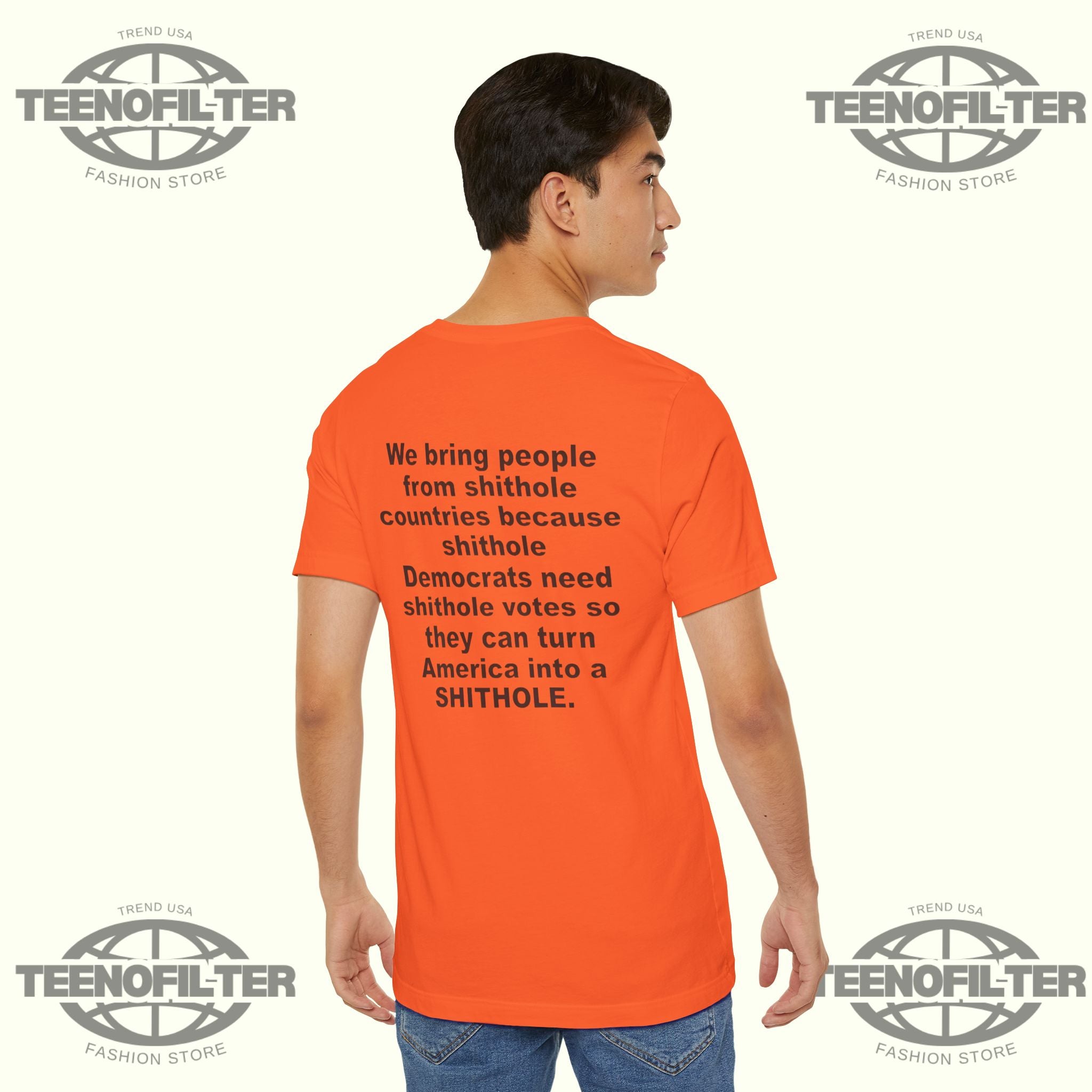 We Bring People From Shithole Countries T-Shirt