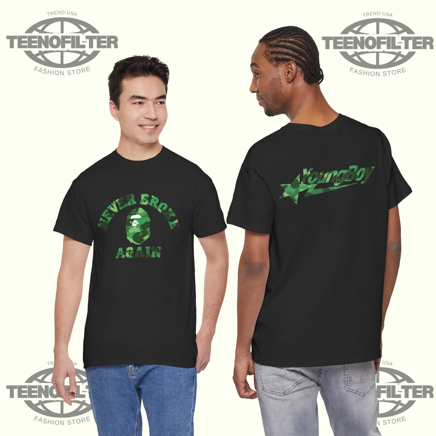 YoungBoy Never Broke Again T-shirt - Tee No Filter