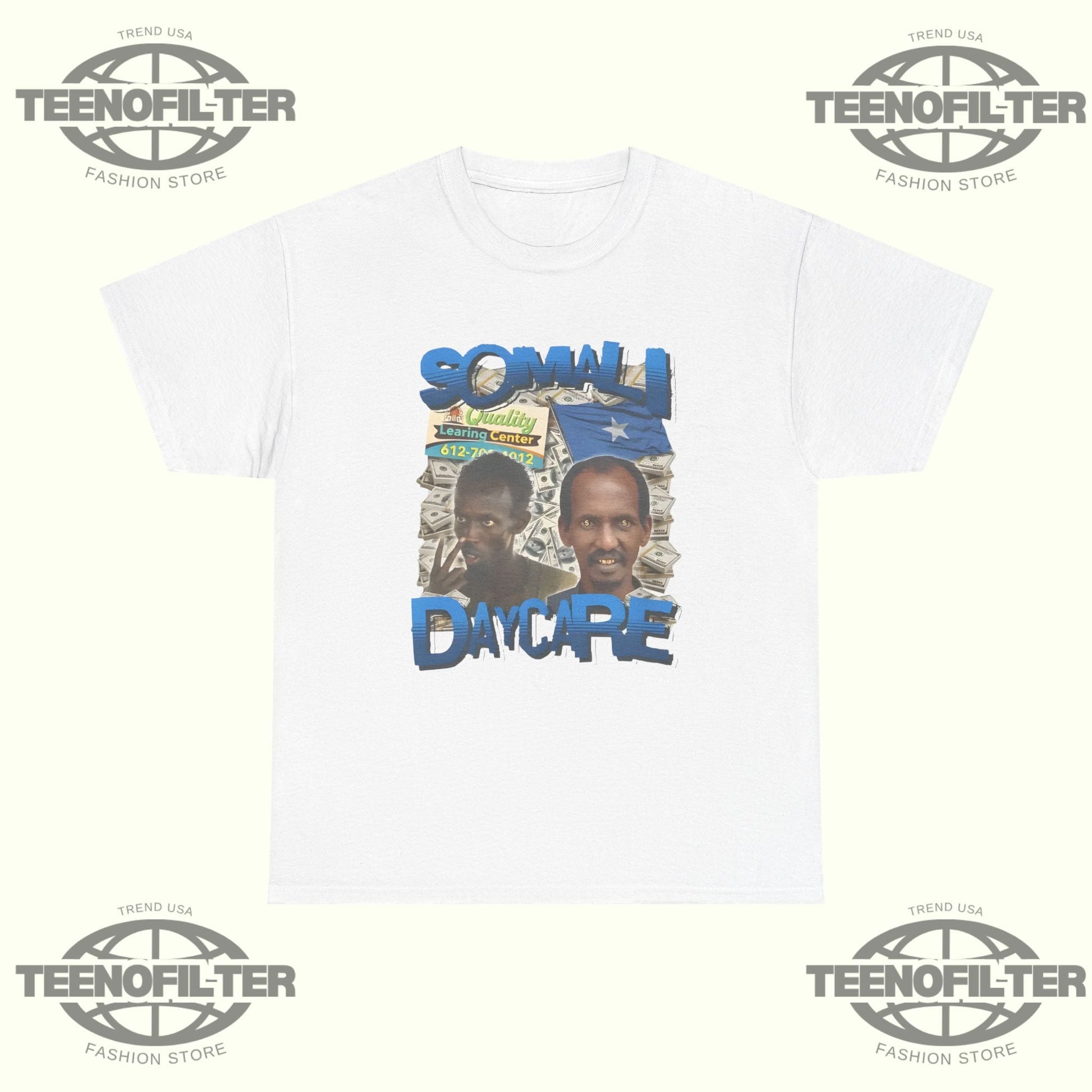 Somali Daycare T-shirt Printify