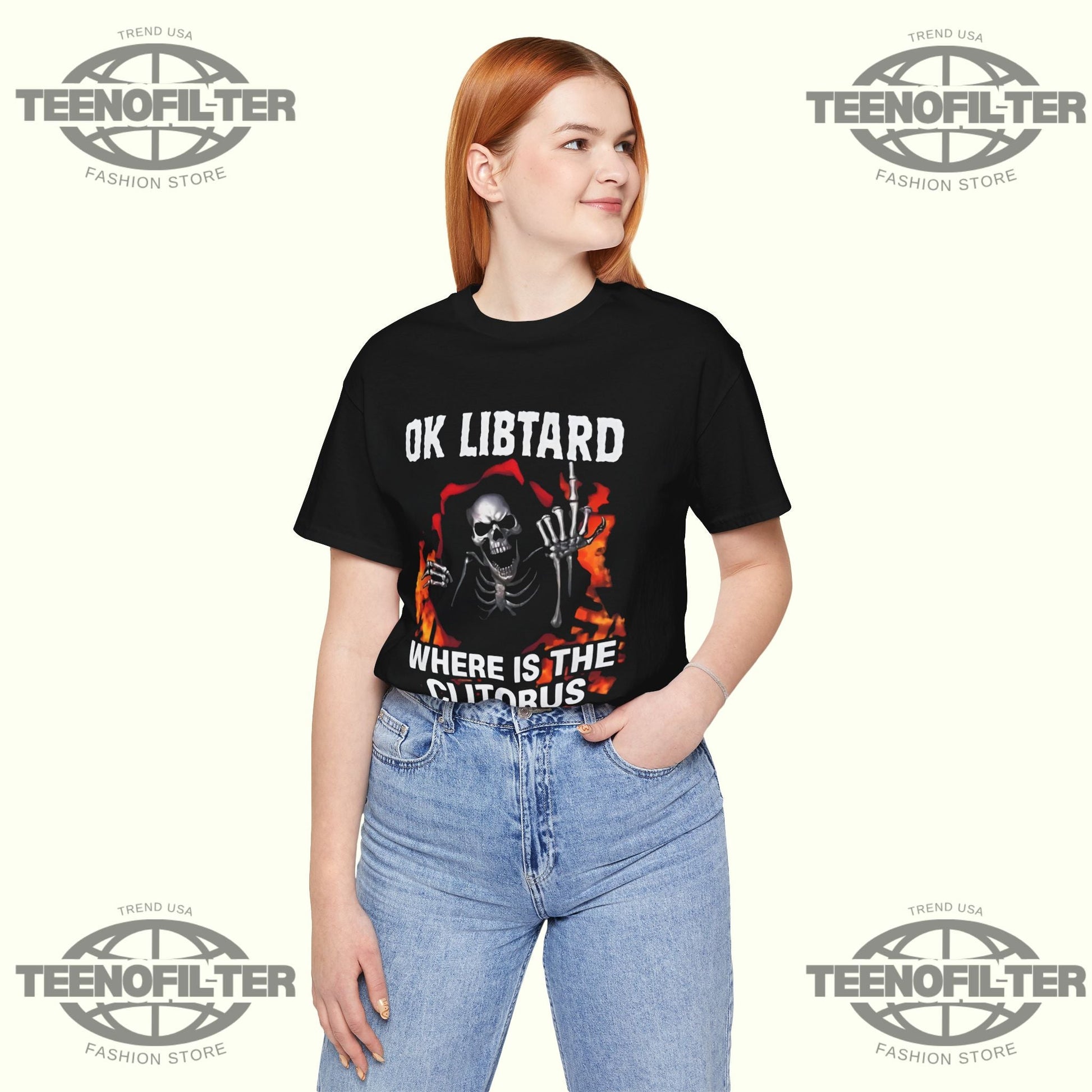 Ok Libtard Where Is the Clitorus T-Shirt Printify