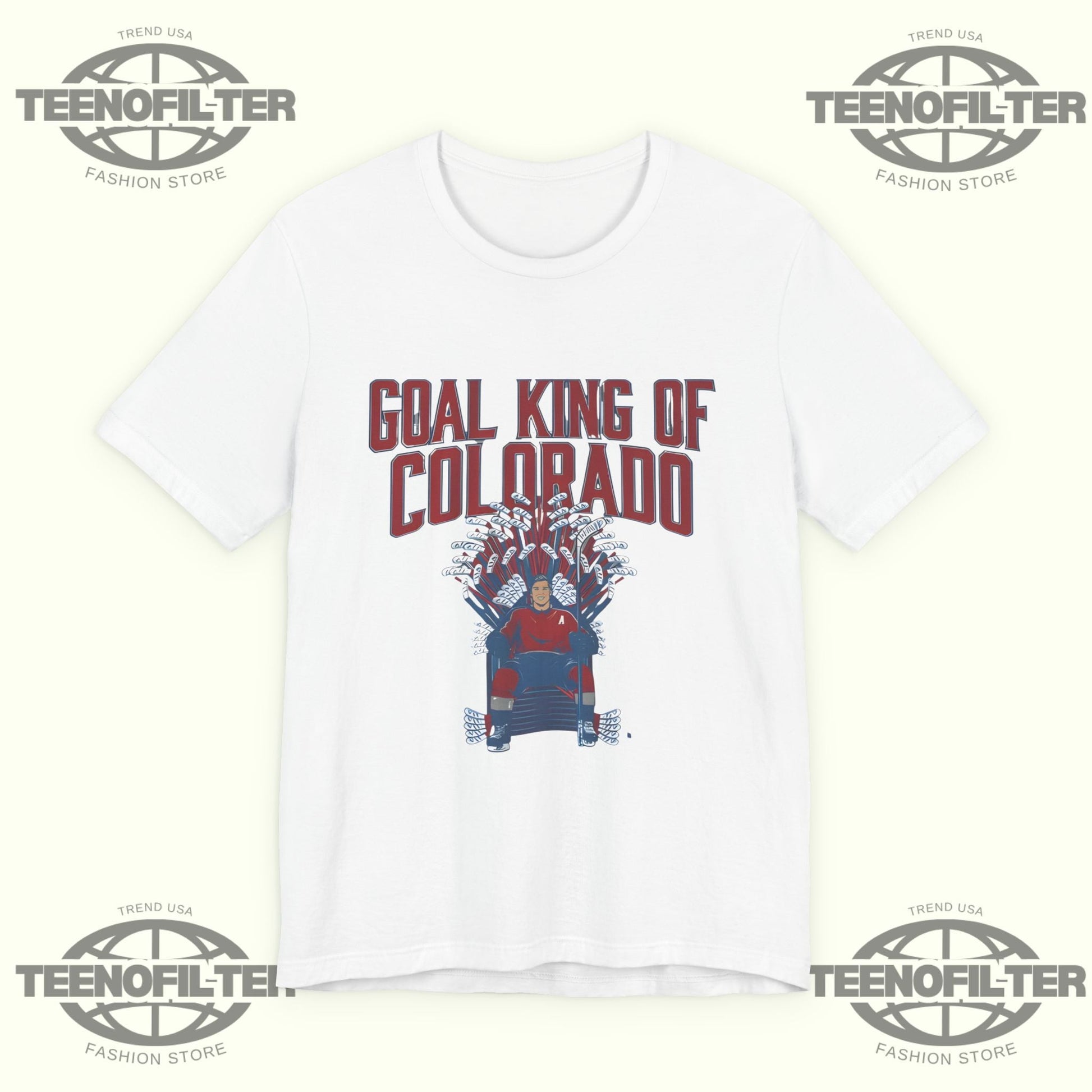 Goal King of Colorado T-Shirt Printify