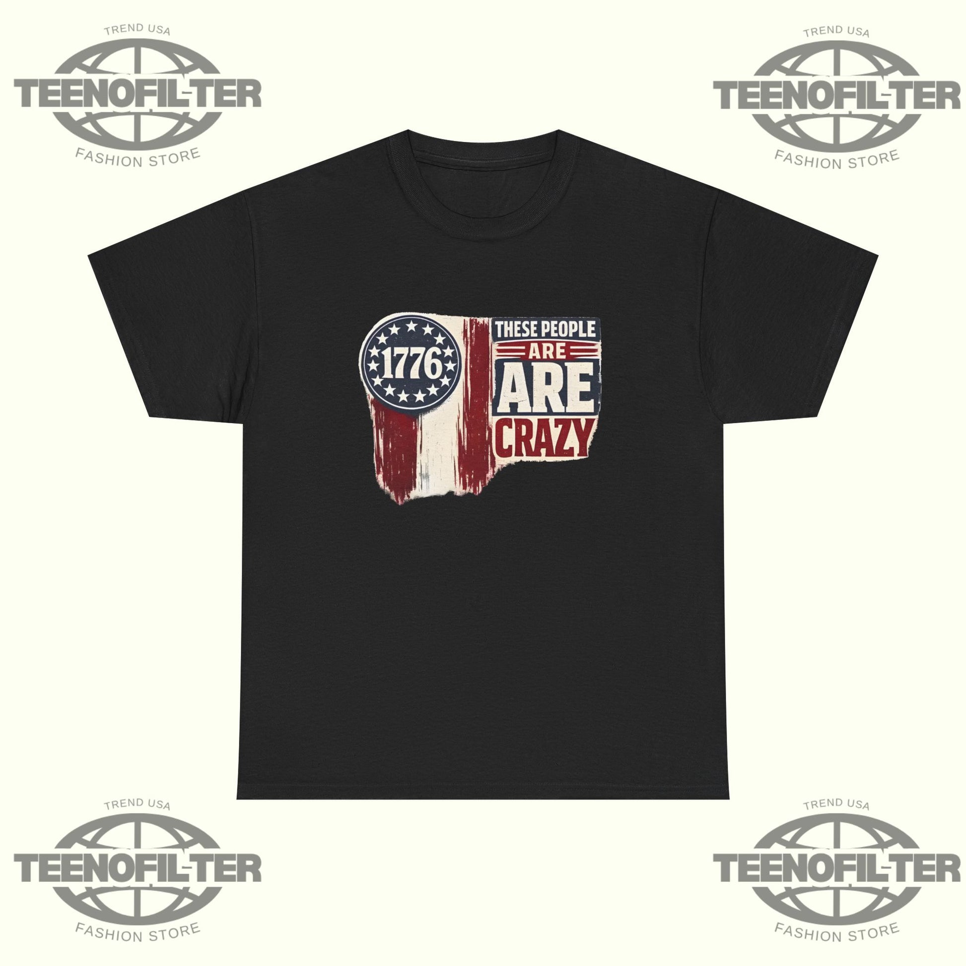 These People Are Cra*zy T-Shirt – Bold Statement Graphic Tee with Attitude - Tee No Filter