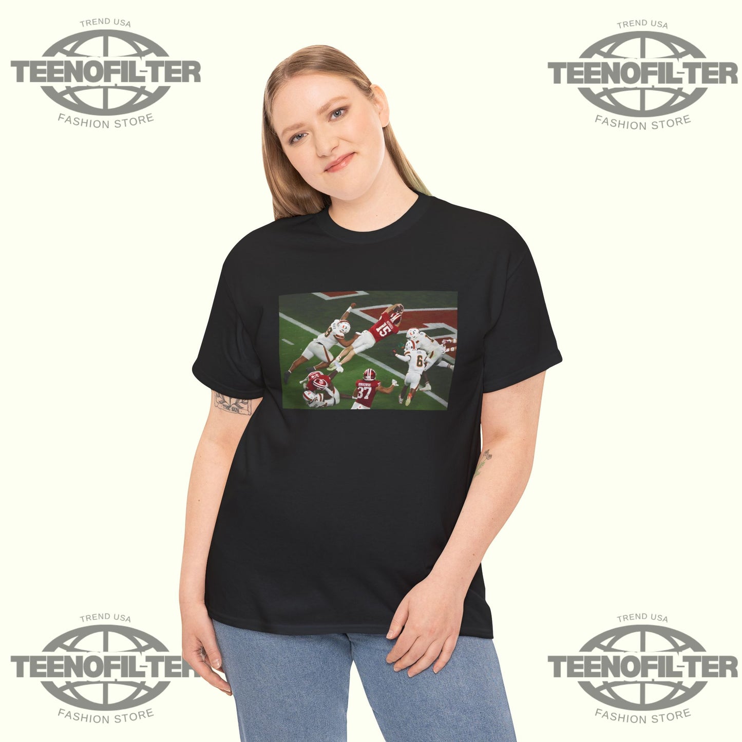 Indiana Hoosiers Fourth-Down Run Shirt – Fernando Mendoza Trust the Moment T-Shirt - Tee No Filter