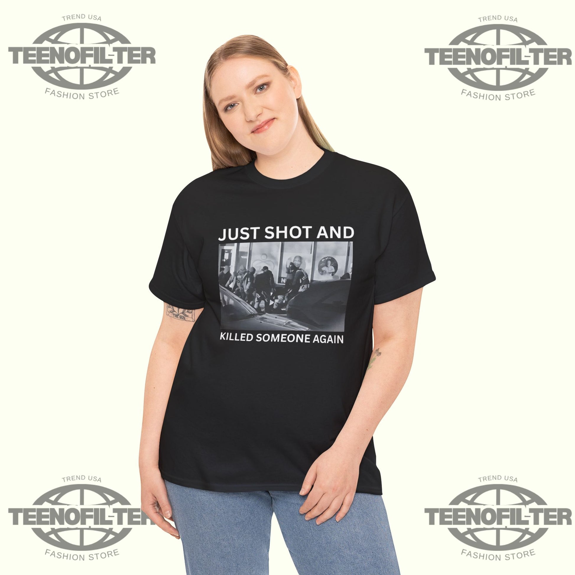 ICE Just Shot And Killed Someone Again T-Shirt - Tee No Filter