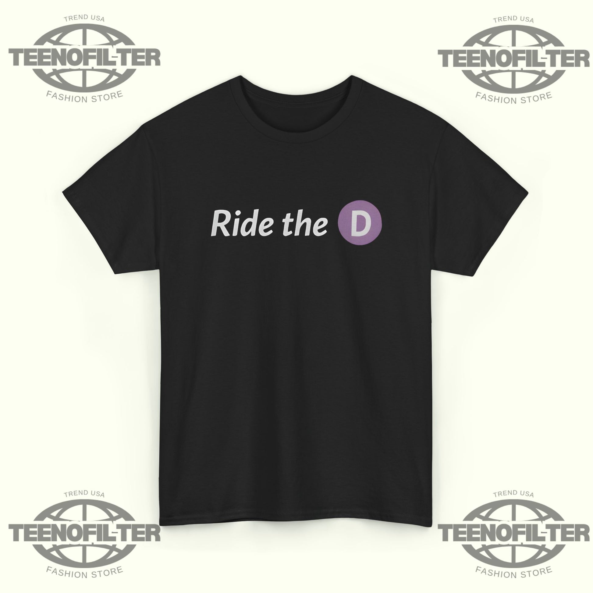 Ride the D T-Shirt - Tee No Filter