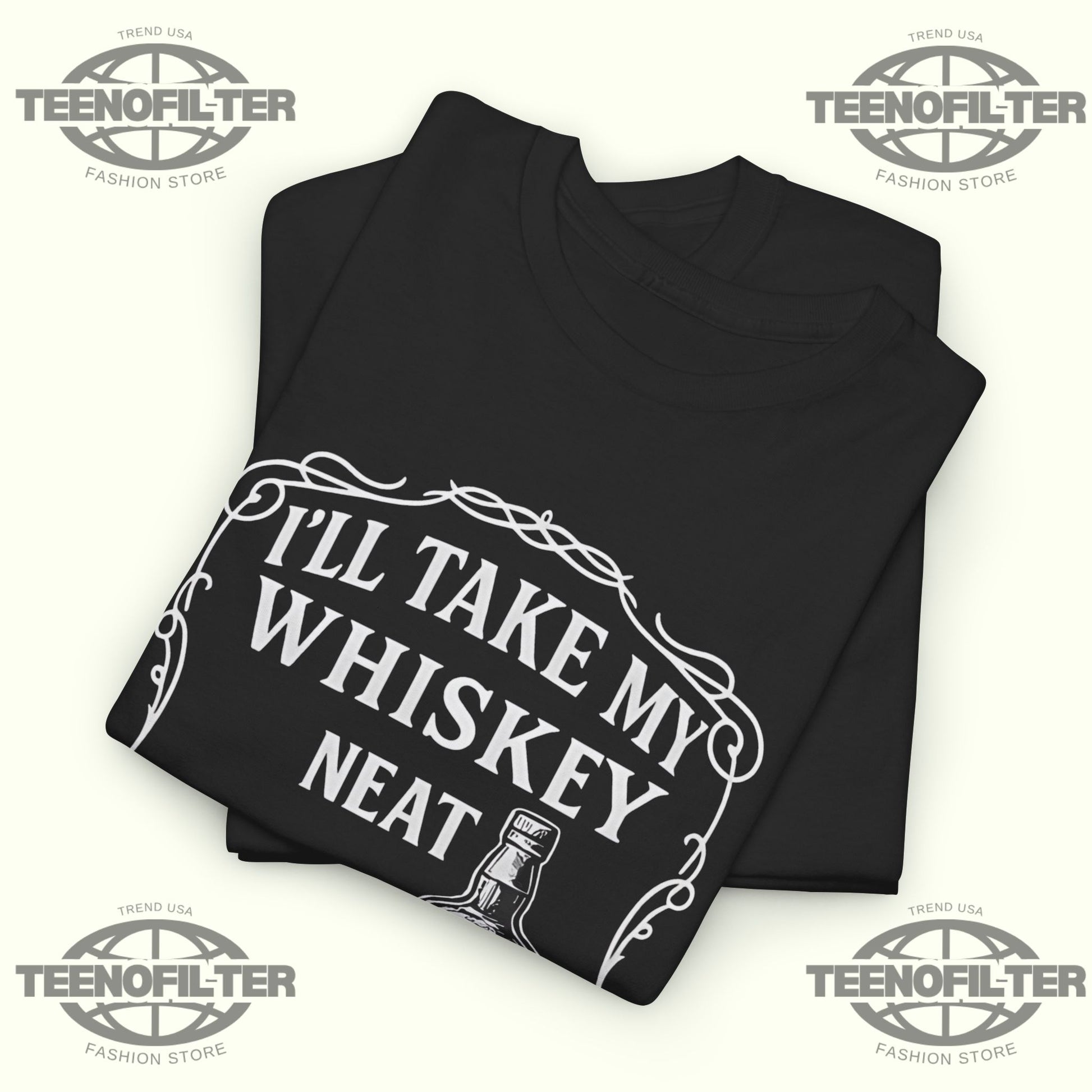 I’ll Take My Whisky Neat Because FUCK ICE T-Shirt – Bold Statement Drinking Tee - Tee No Filter