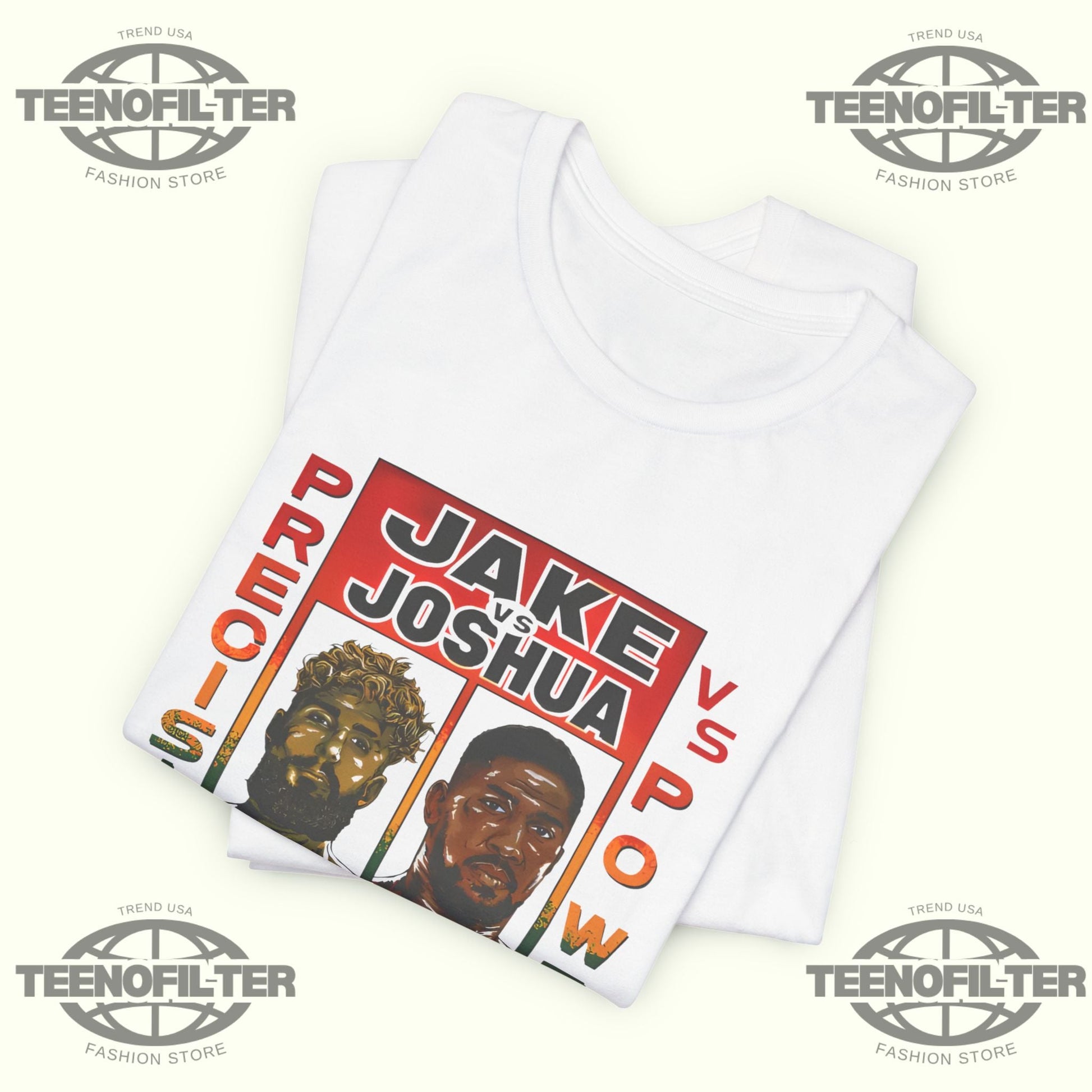 Jake vs Joshua T-shirt Printify