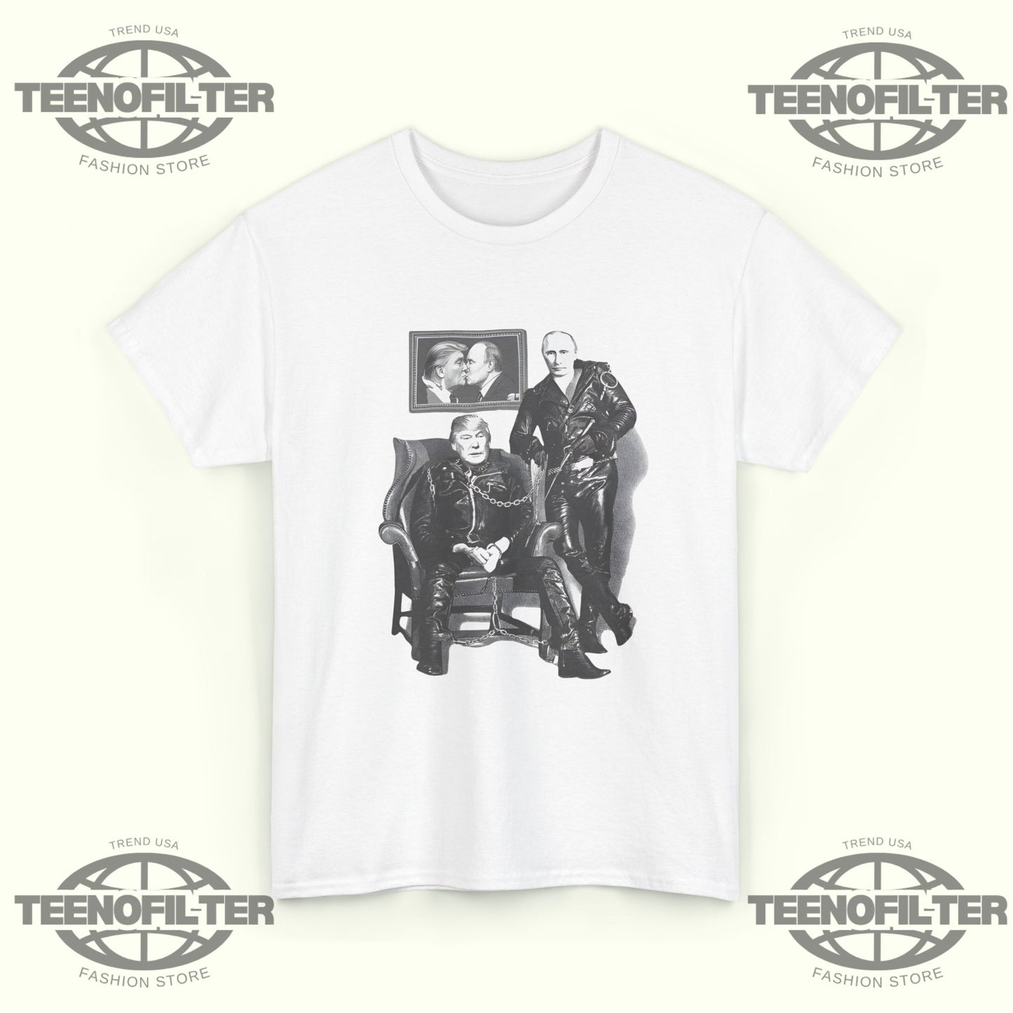 NRidley Heeter Trump and Putin T-Shirt - Tee No Filter