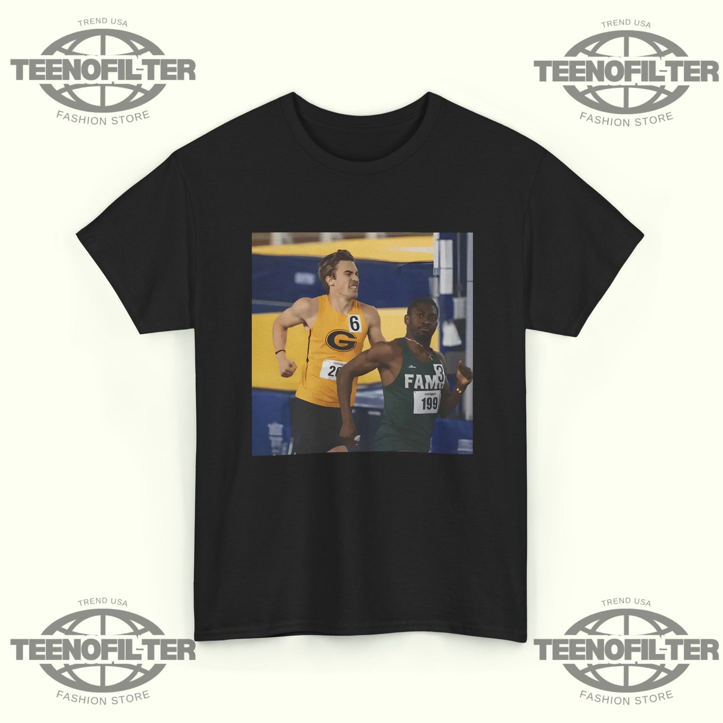 The 10-Second Head Start T-Shirt – HBCU Rivalry Energy Meets Viral Streetwear Culture - Tee No Filter