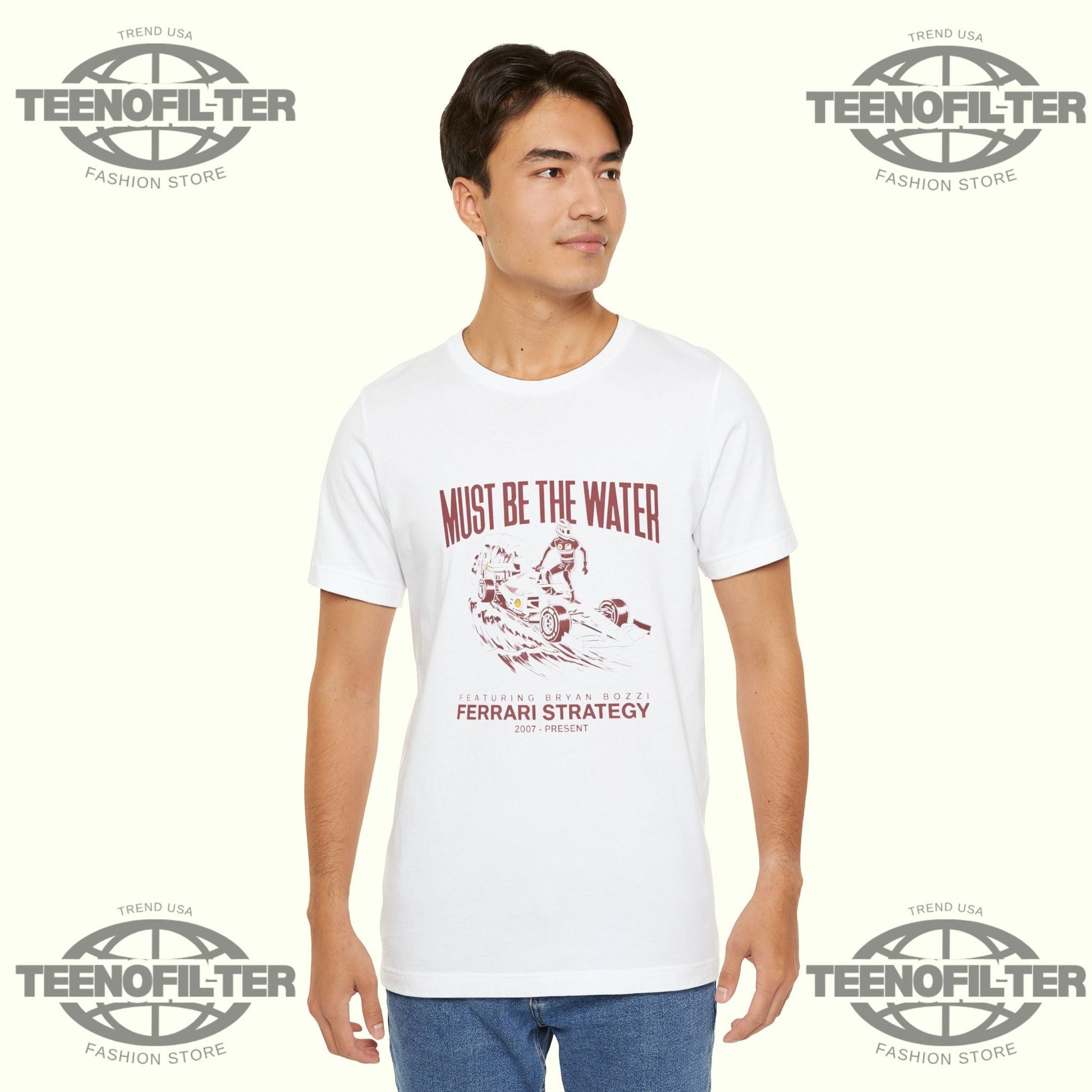 Must Be The Water Ferrari Strategy T-shirt Printify