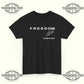 Red Freedom Charlie Kirk Signature T-shirt - Tee No Filter