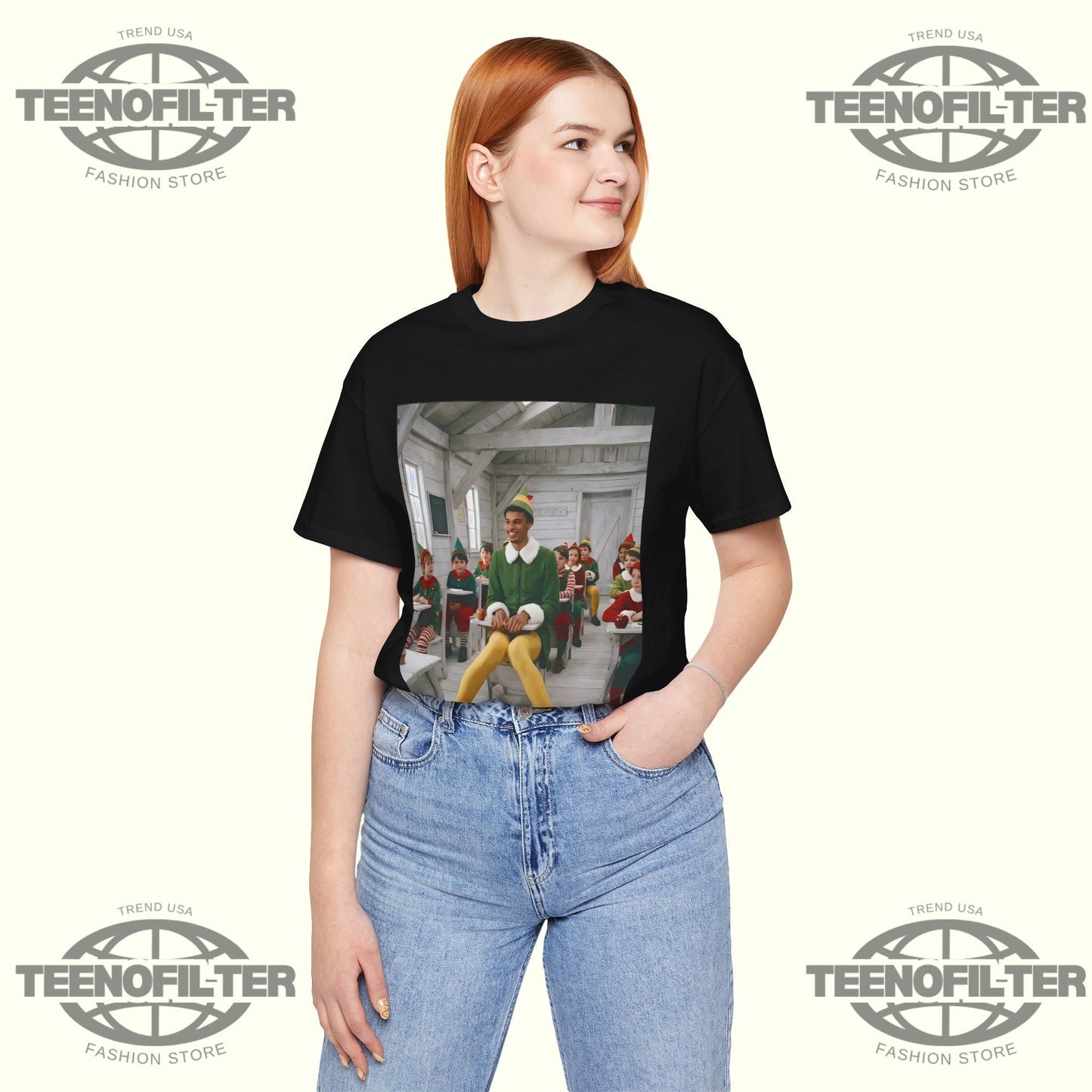 San Antonio Spurs Victor Wembanyama Elf T-Shirt Printify