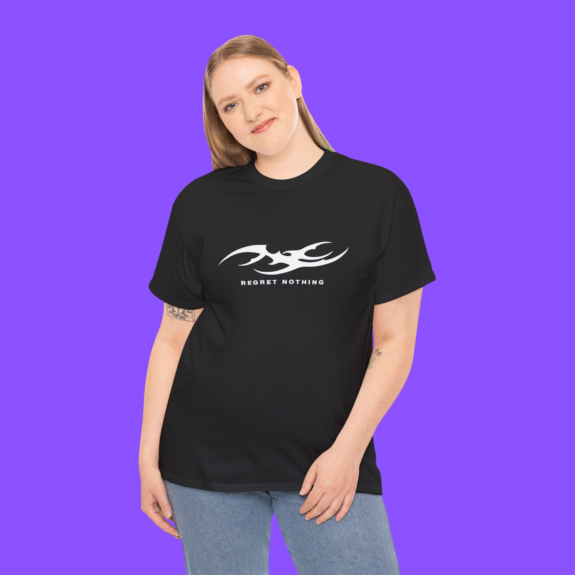 Não Me Arrependo De Nada Bold Statement T-Shirt – Express Yourself Fearlessly - Tee No Filter